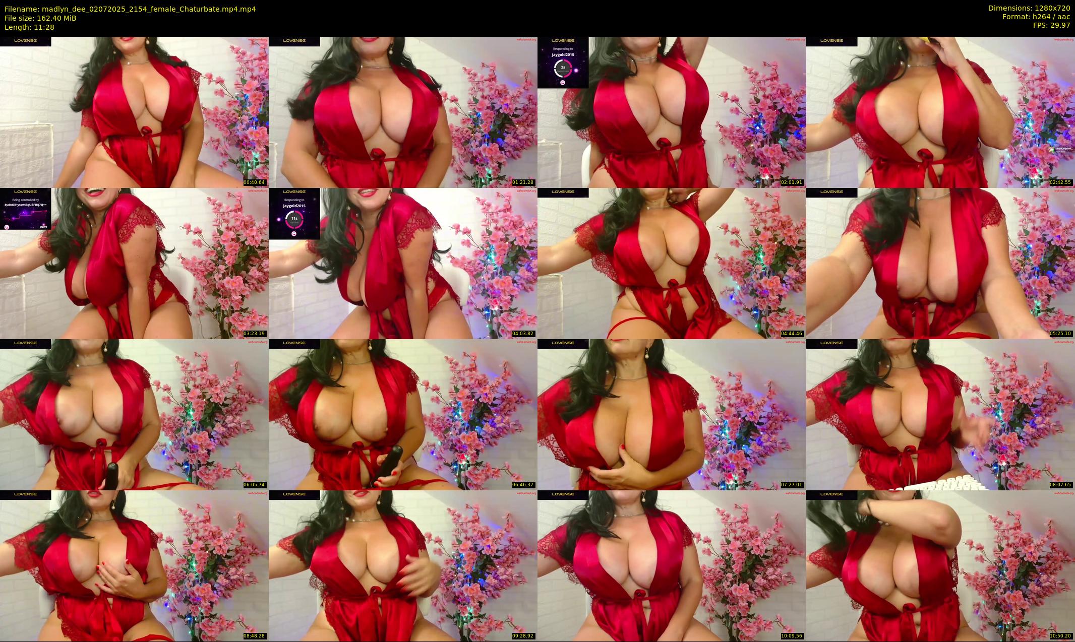 madlyn_dee — 12 minute Chaturbate female cam show recording, 720p, Jul 2, 2025
