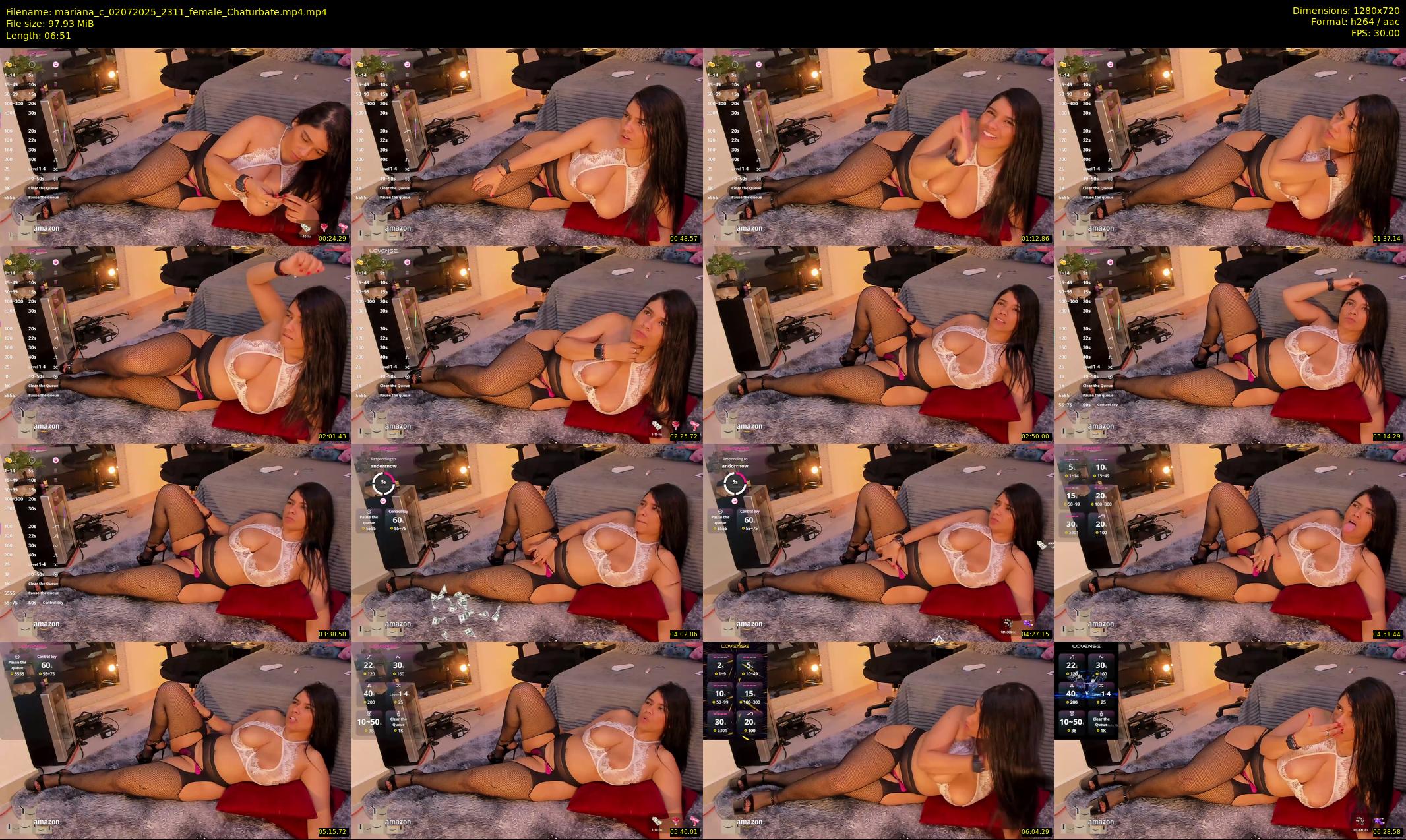 mariana_c — 7 minute Chaturbate female cam show recording, 720p, Jul 2, 2025