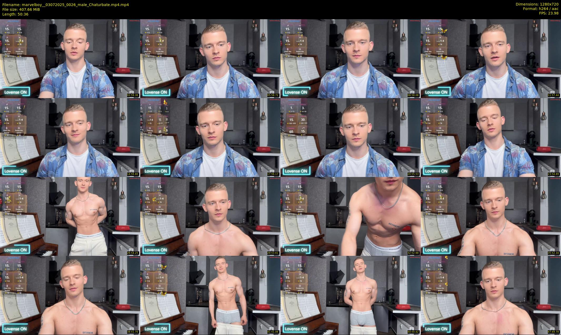 marvelboy_ — 51 minute Chaturbate male cam show recording, 720p, Jul 3, 2025