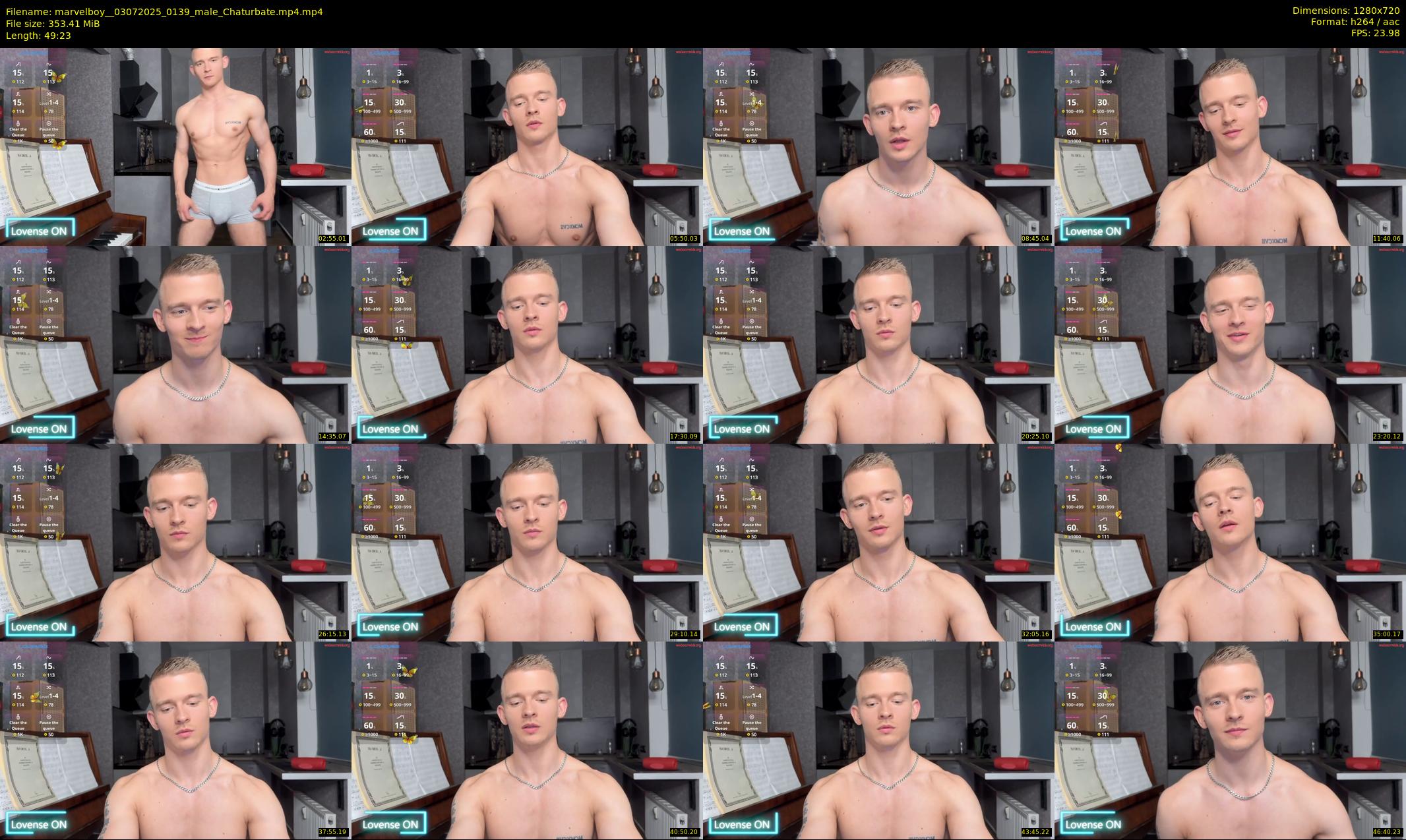 marvelboy_ — 50 minute Chaturbate male cam show recording, 720p, Jul 3, 2025
