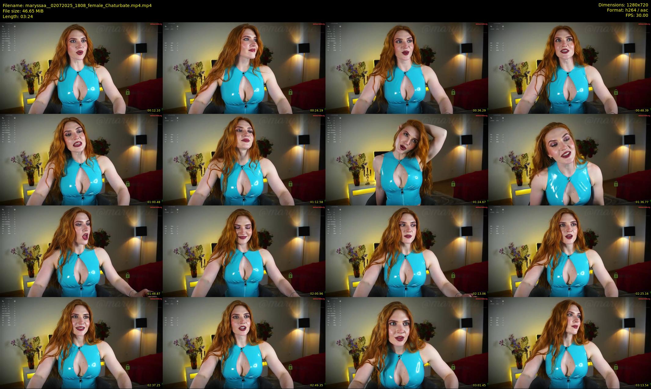 maryssaa_ — 4 minute Chaturbate female cam show recording, 720p, Jul 2, 2025