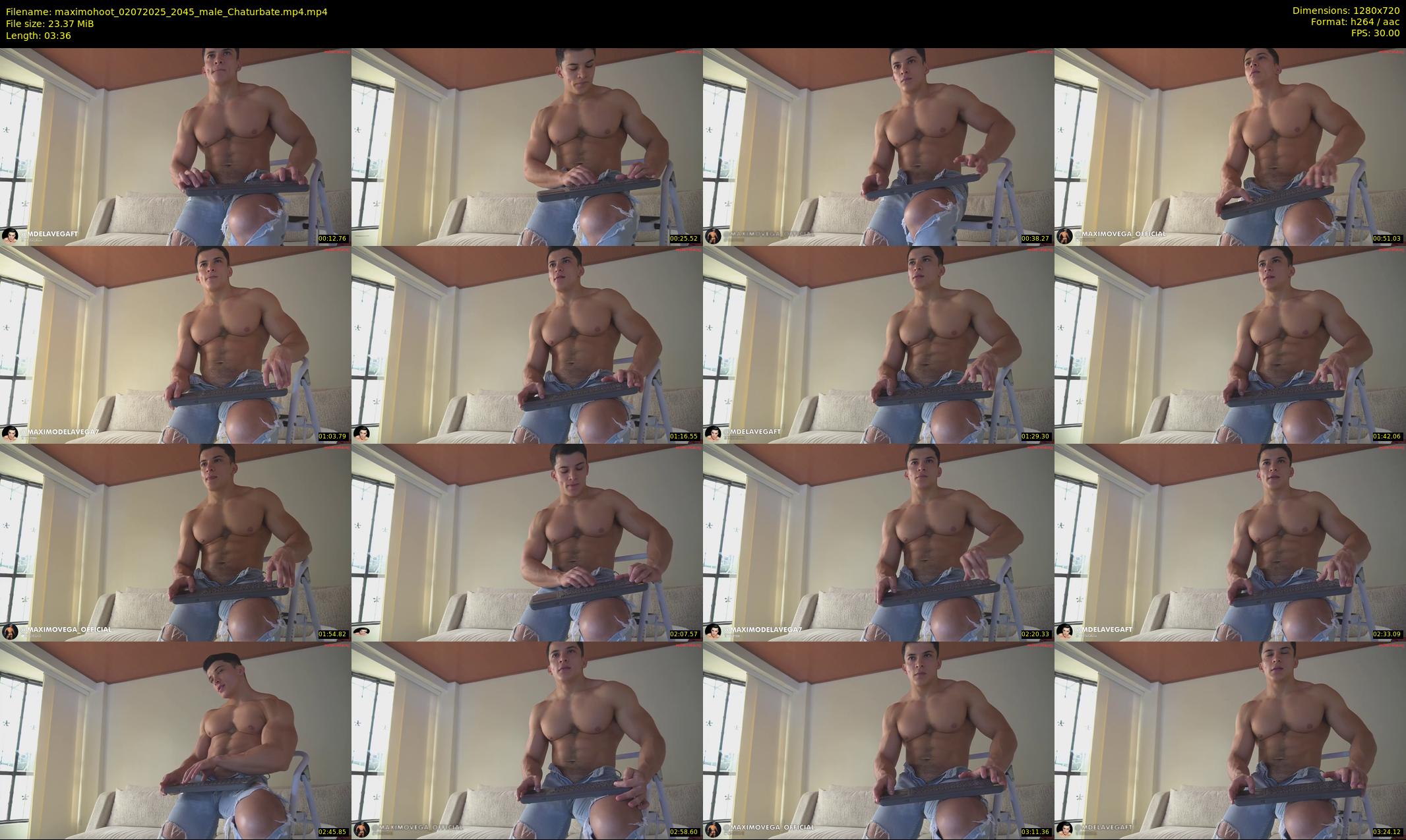 maximohoot — 4 minute Chaturbate male cam show recording, 720p, Jul 2, 2025