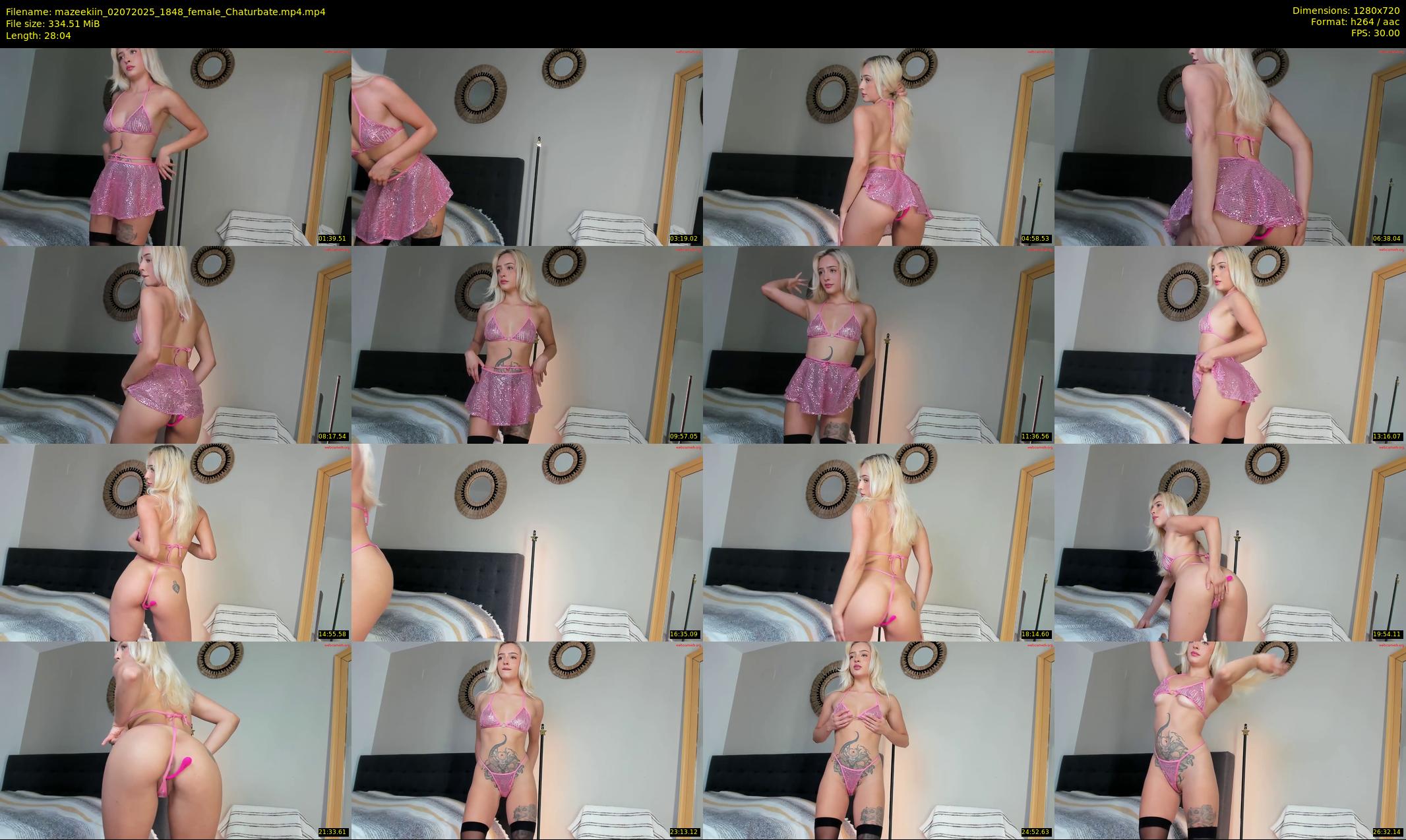 mazeekiin — 29 minute Chaturbate female cam show recording, 720p, Jul 2, 2025