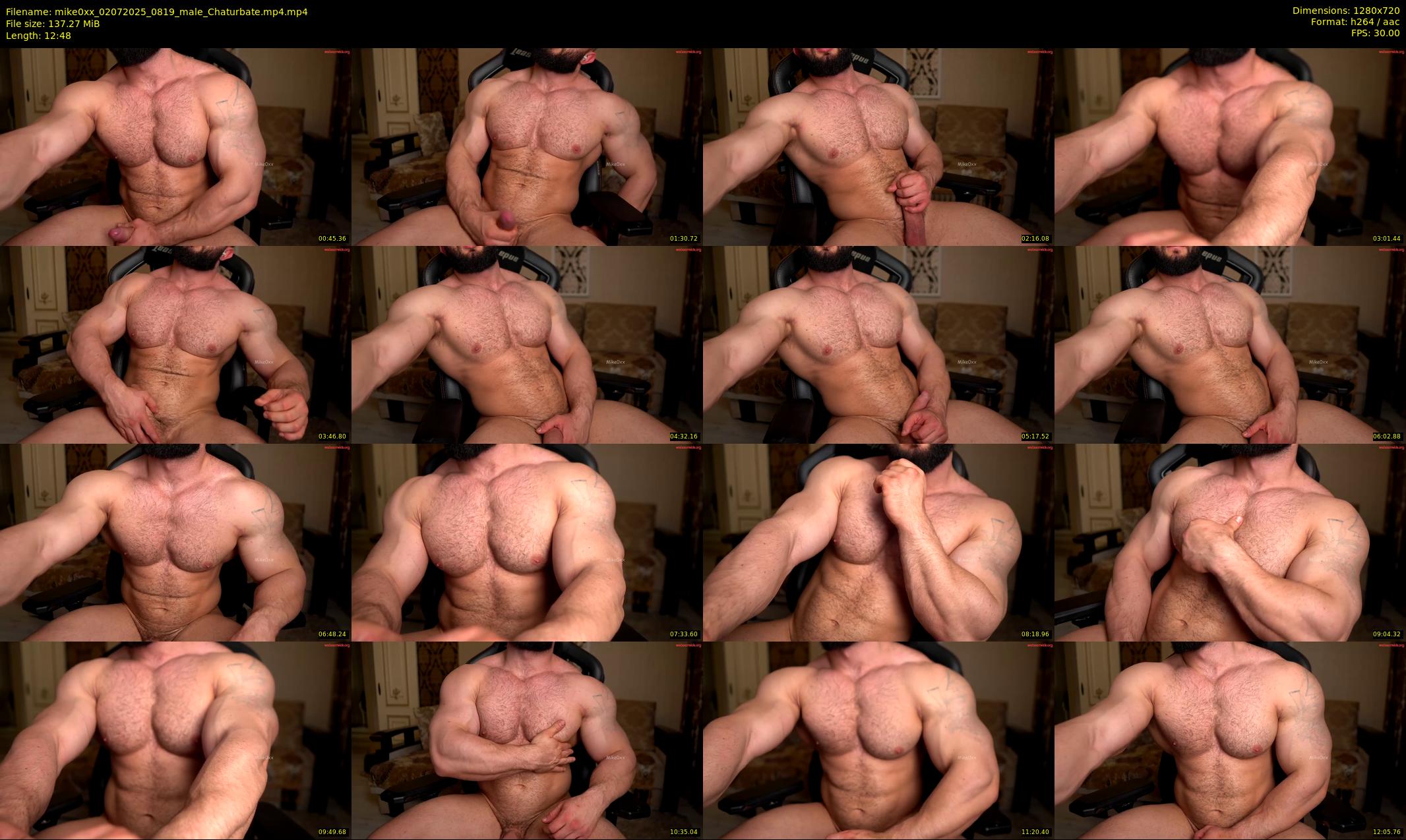 mike0xx — 13 minute Chaturbate male cam show recording, 720p, Jul 2, 2025