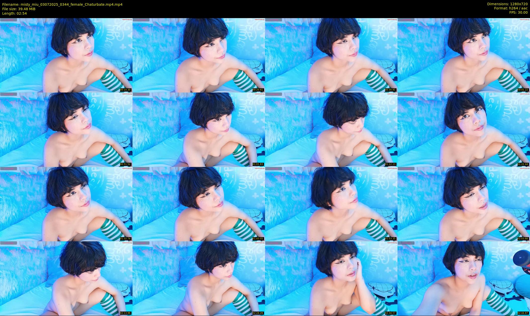 misty_miu — 3 minute Chaturbate female cam show recording, 720p, Jul 3, 2025
