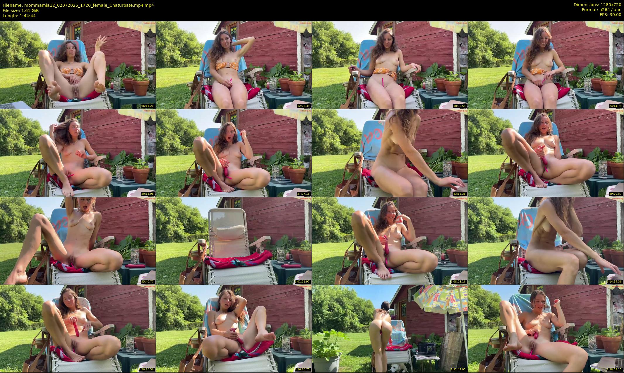 mommamia12 — 105 minute Chaturbate female cam show recording, 720p, Jul 2, 2025