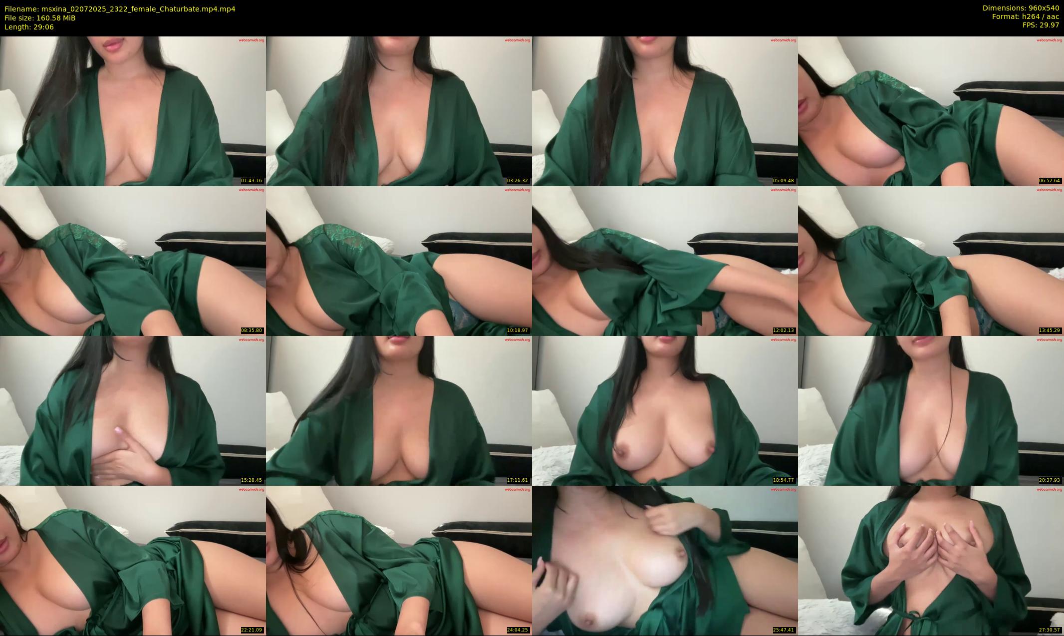 msxina — 30 minute Chaturbate female cam show recording, 480p, Jul 2, 2025