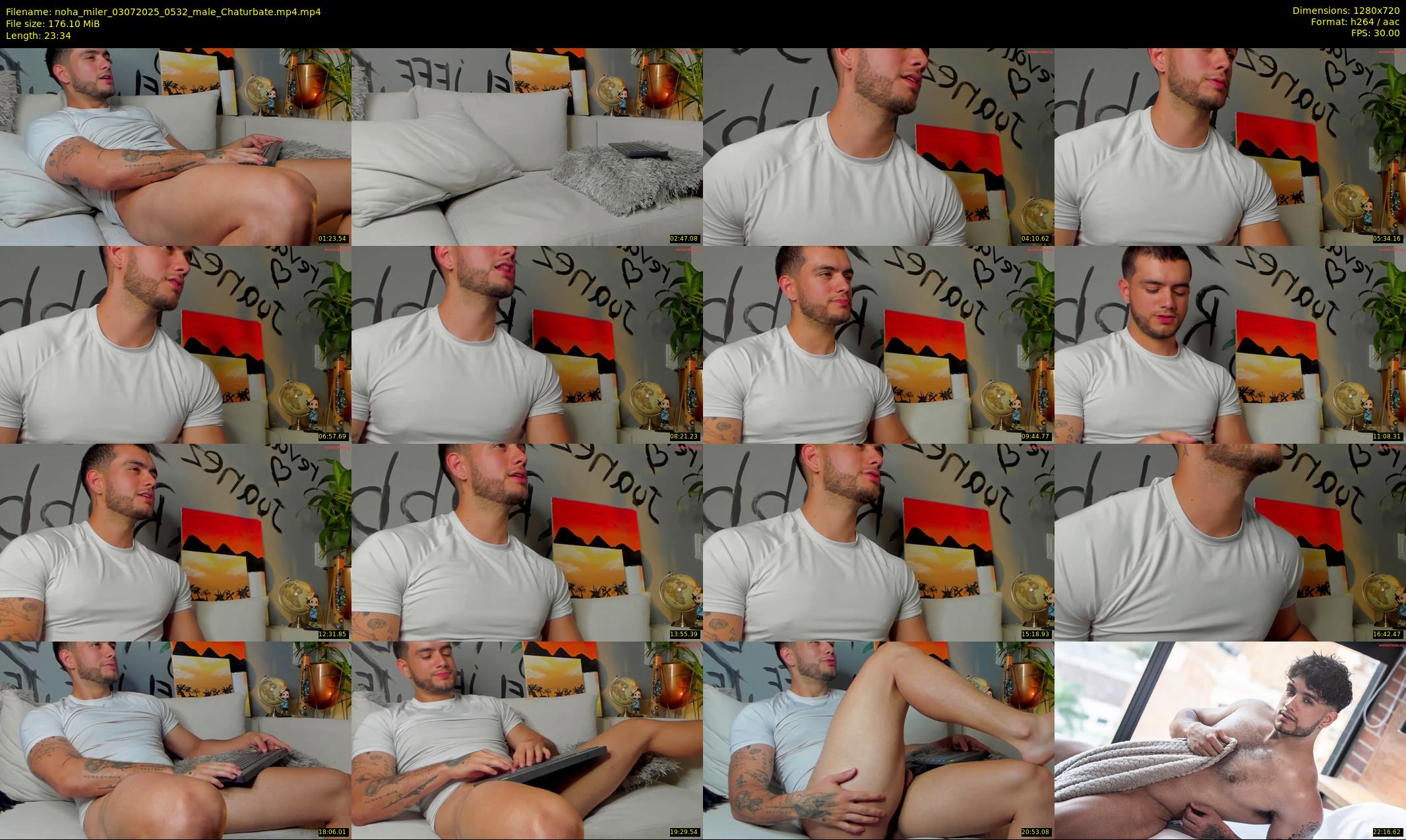 noha_miler — 24 minute Chaturbate male cam show recording, 720p, Jul 3, 2025