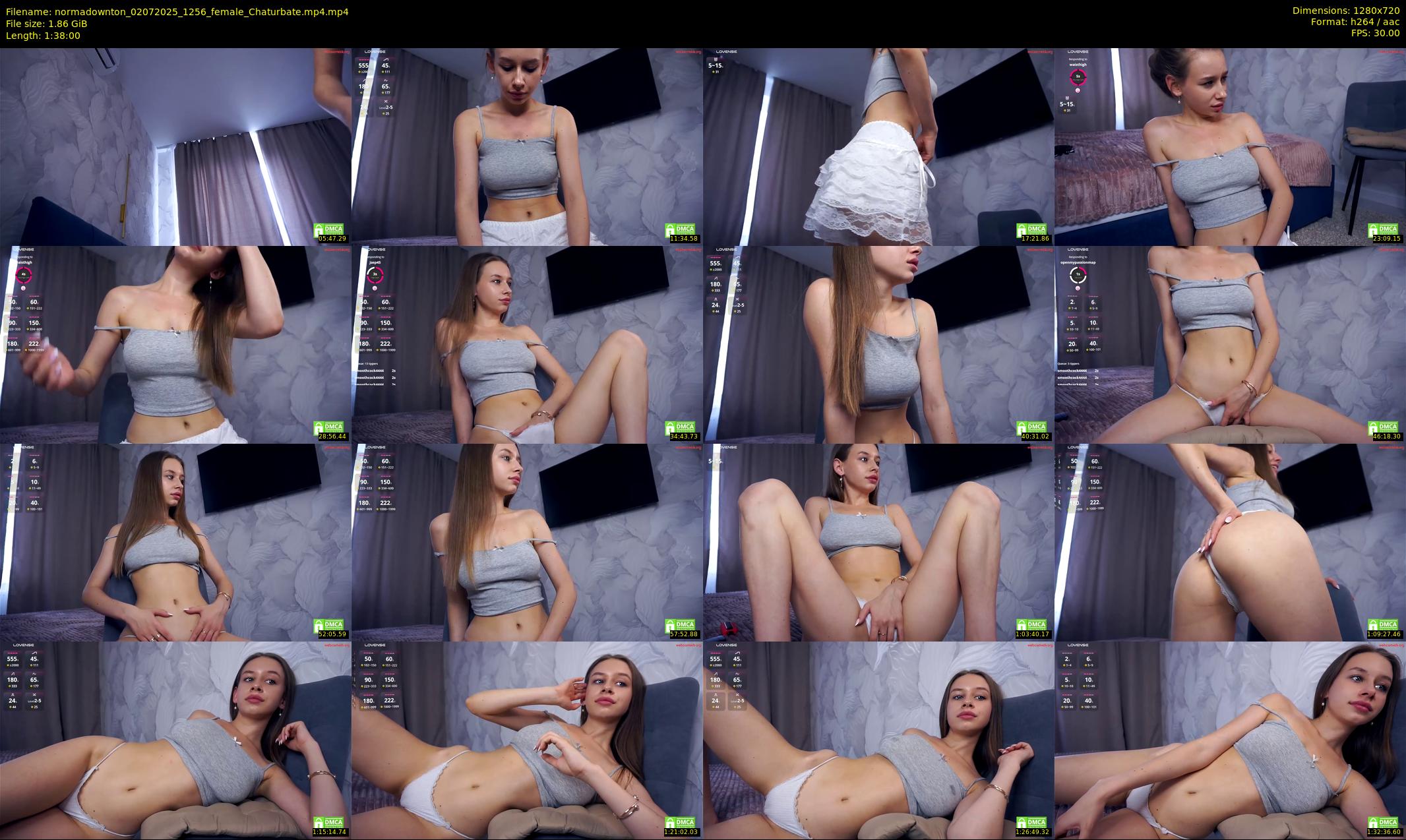 normadownton — 98 minute Chaturbate female cam show recording, 720p, Jul 2, 2025