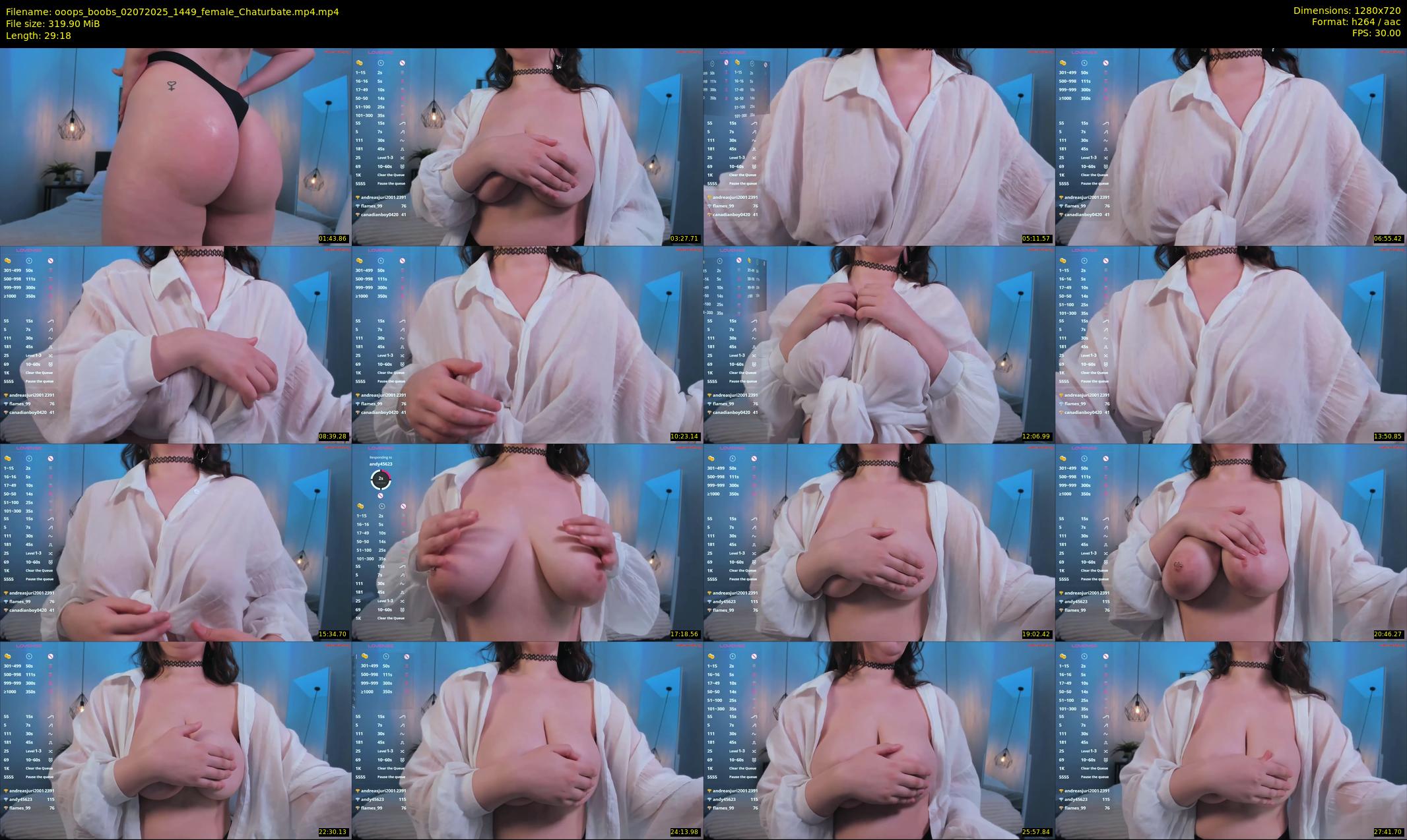 ooops_boobs — 30 minute Chaturbate female cam show recording, 720p, Jul 2, 2025
