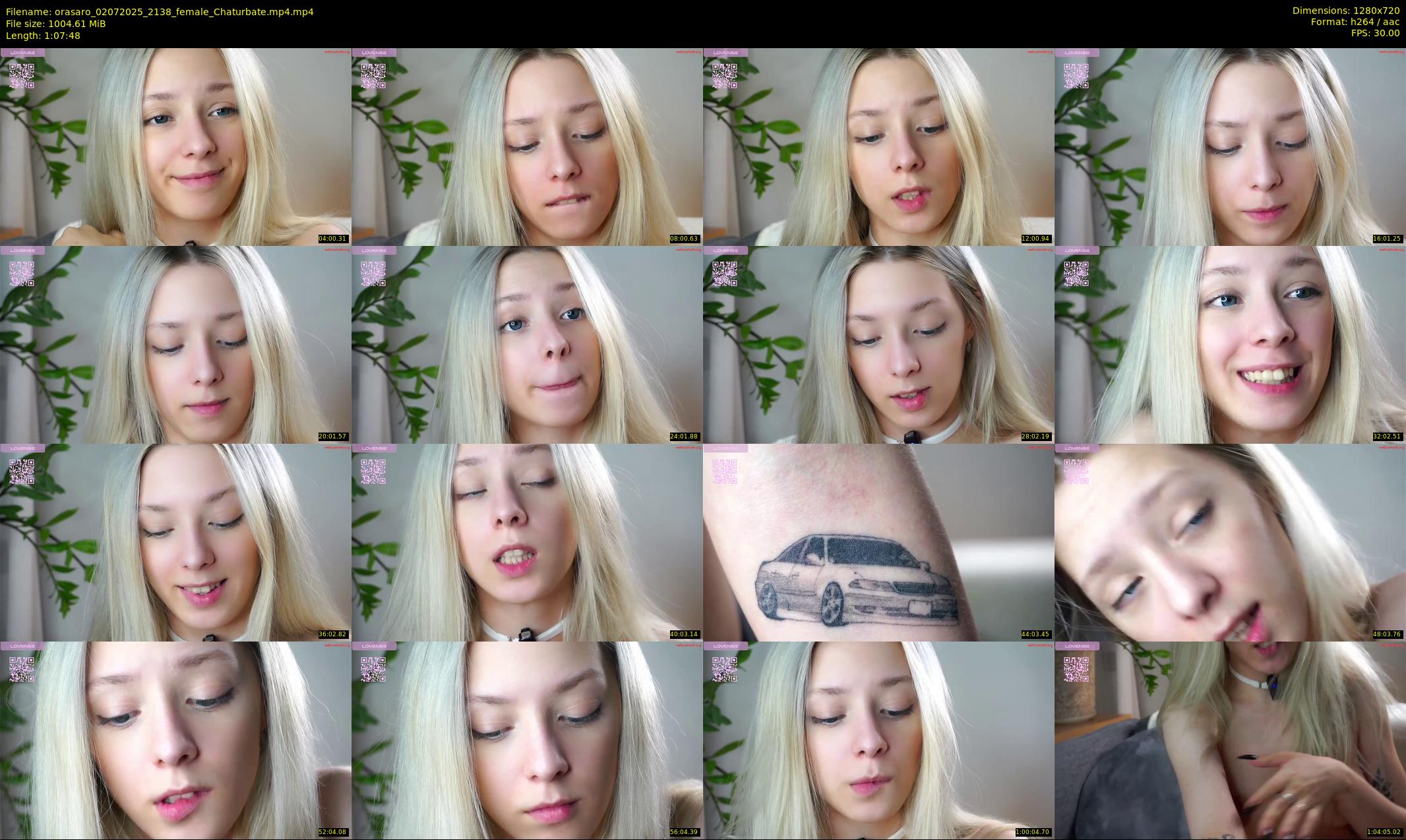 orasaro — 68 minute Chaturbate female cam show recording, 720p, Jul 2, 2025