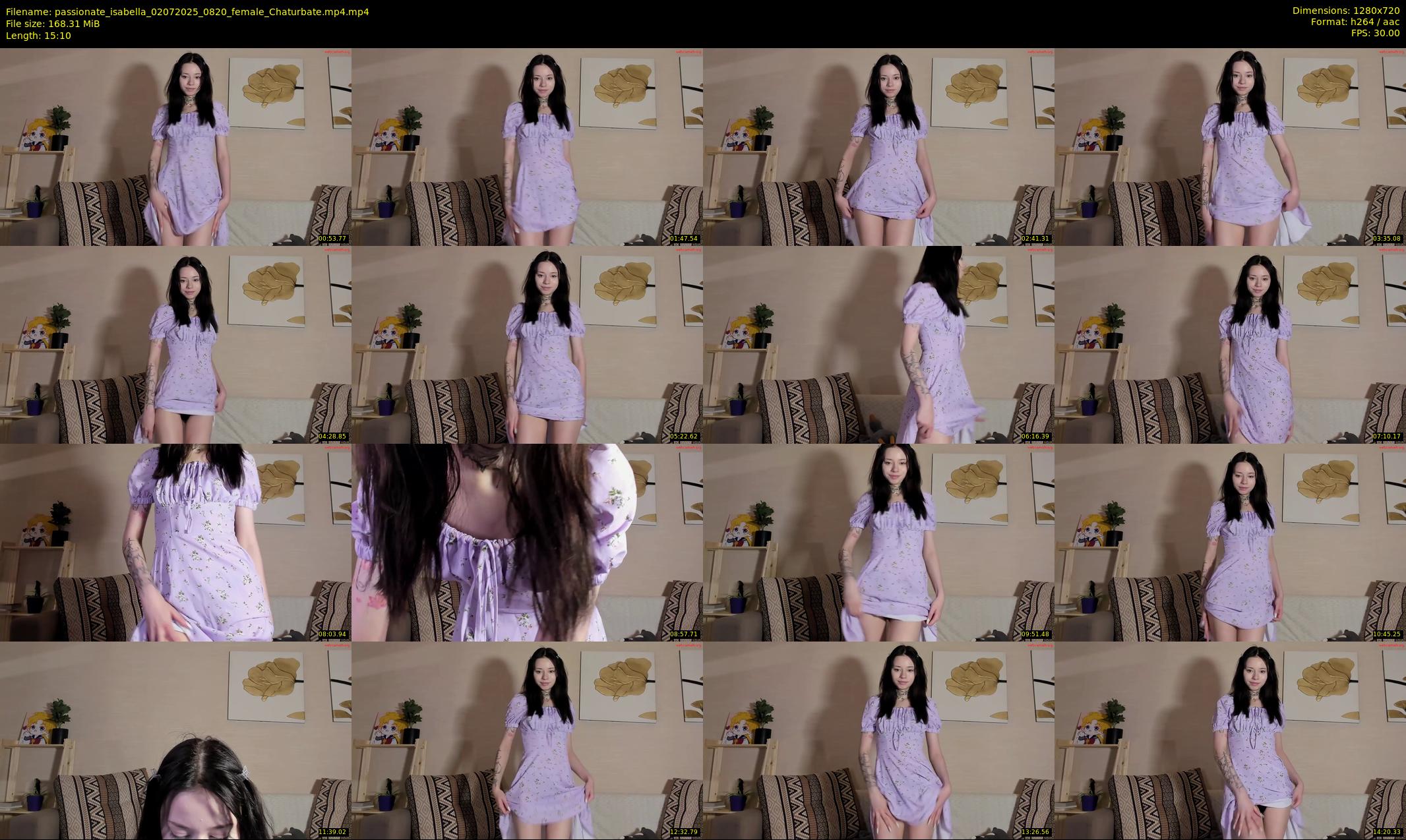 passionate_isabella — 16 minute Chaturbate female cam show recording, 720p, Jul 2, 2025