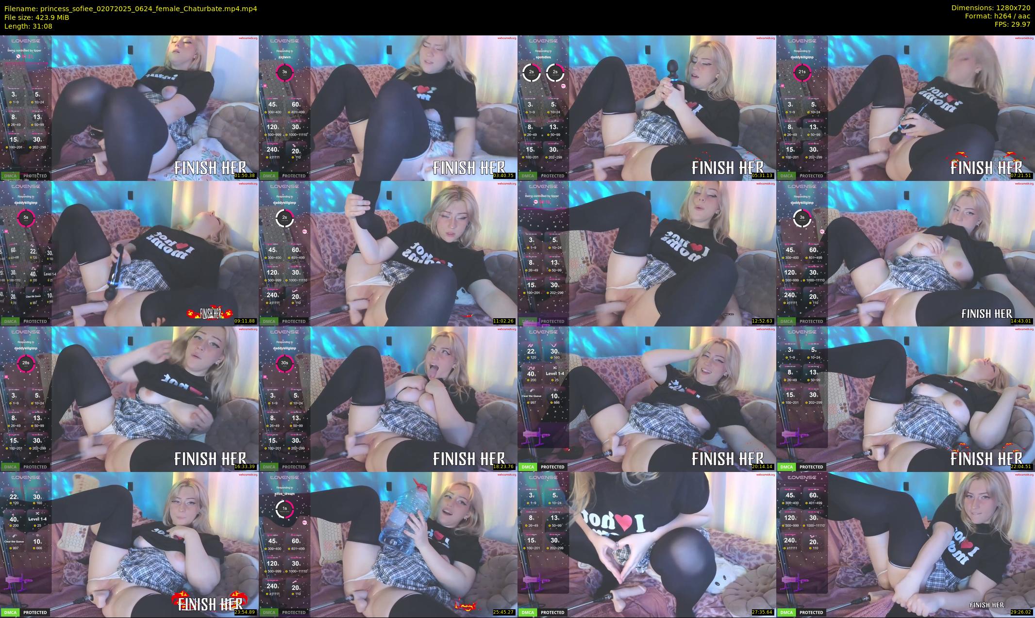 princess_sofiee — 32 minute Chaturbate female cam show recording, 720p, Jul 2, 2025