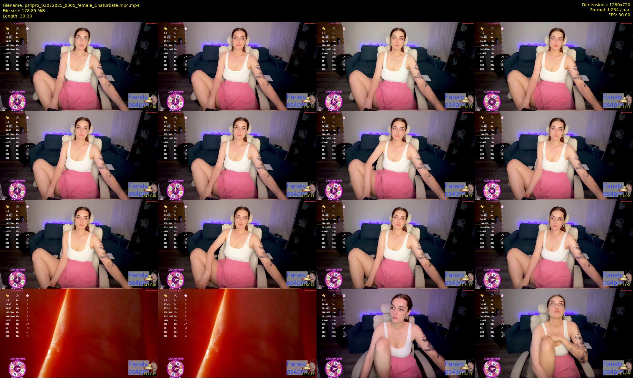 ps4pro — 31 minute Chaturbate female cam show recording, 720p, Jul 3, 2025