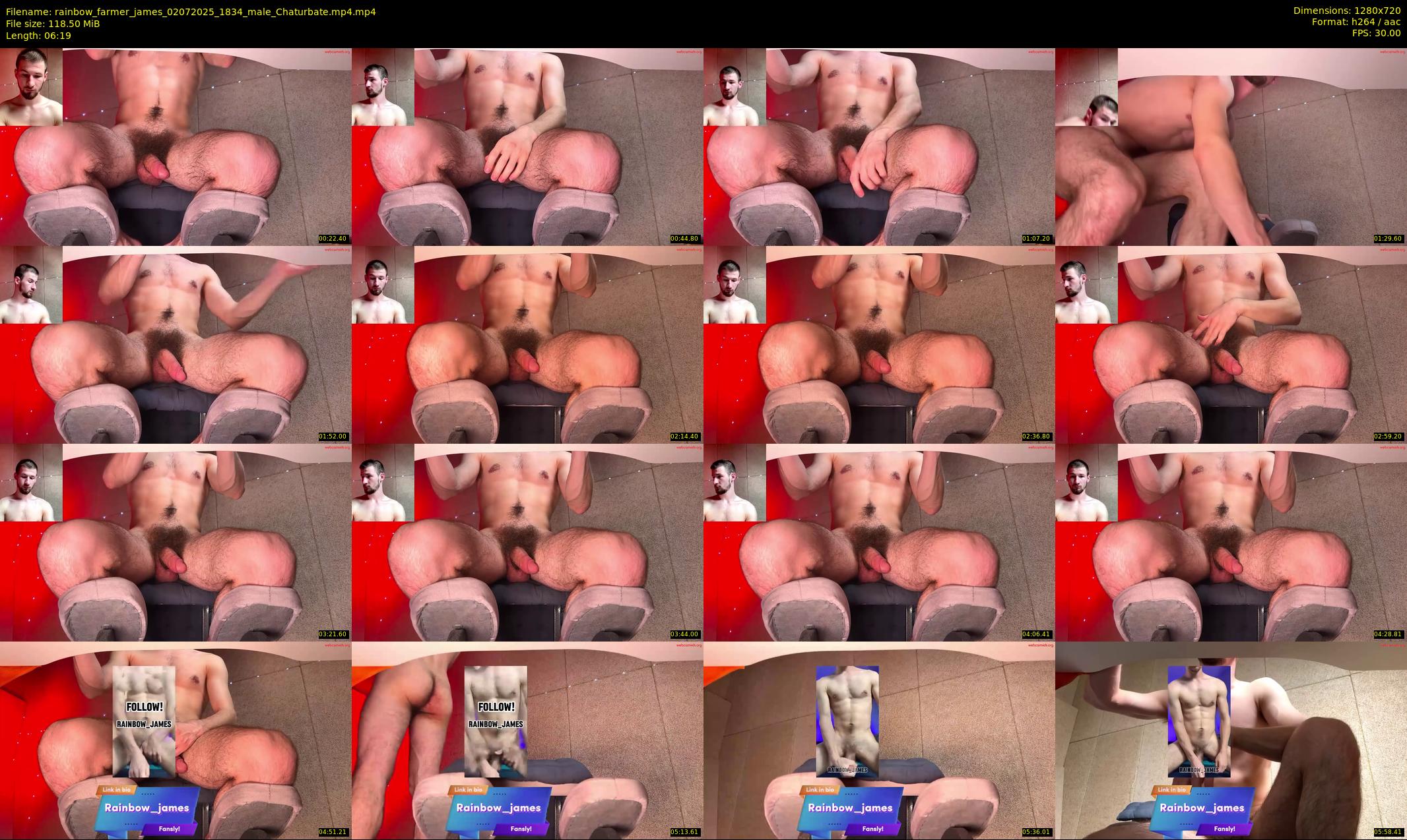 rainbow_farmer_james — 7 minute Chaturbate male cam show recording, 720p, Jul 2, 2025