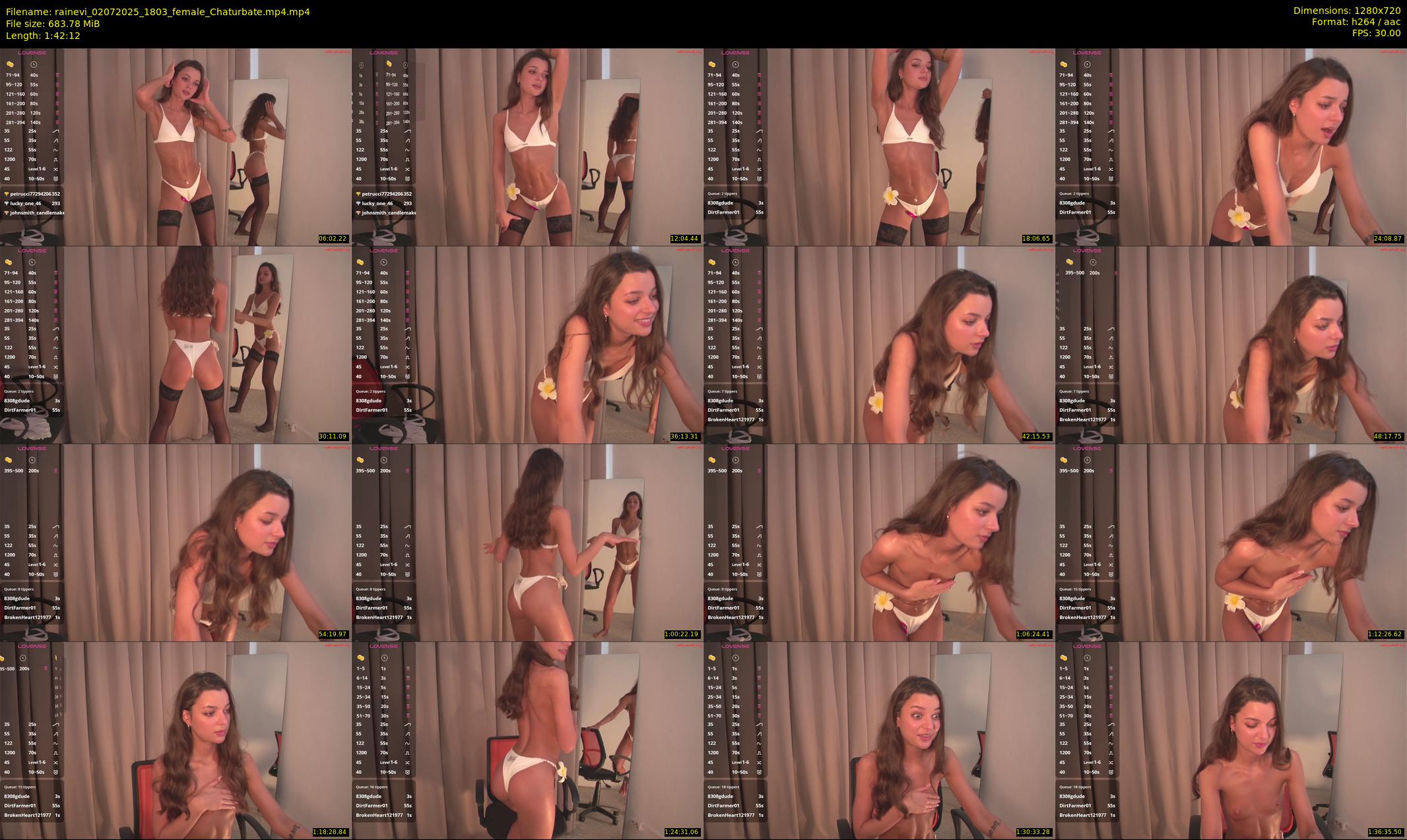 rainevi — 103 minute Chaturbate female cam show recording, 720p, Jul 2, 2025