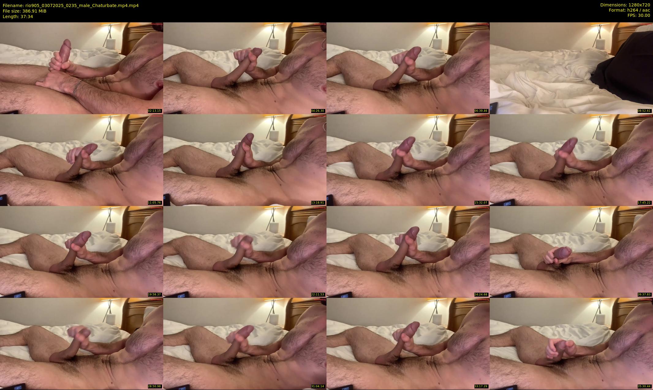 rio905 — 38 minute Chaturbate male cam show recording, 720p, Jul 3, 2025