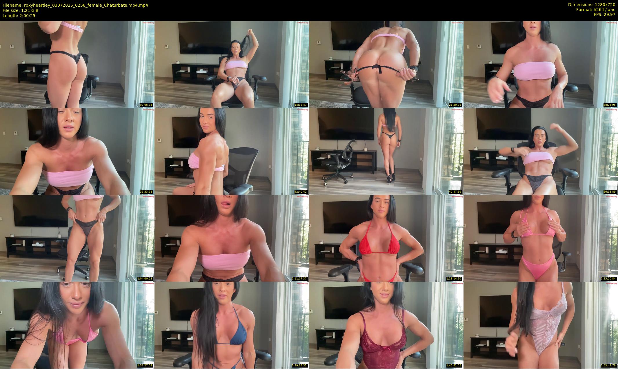 roxyheartley — 121 minute Chaturbate female cam show recording, 720p, Jul 3, 2025