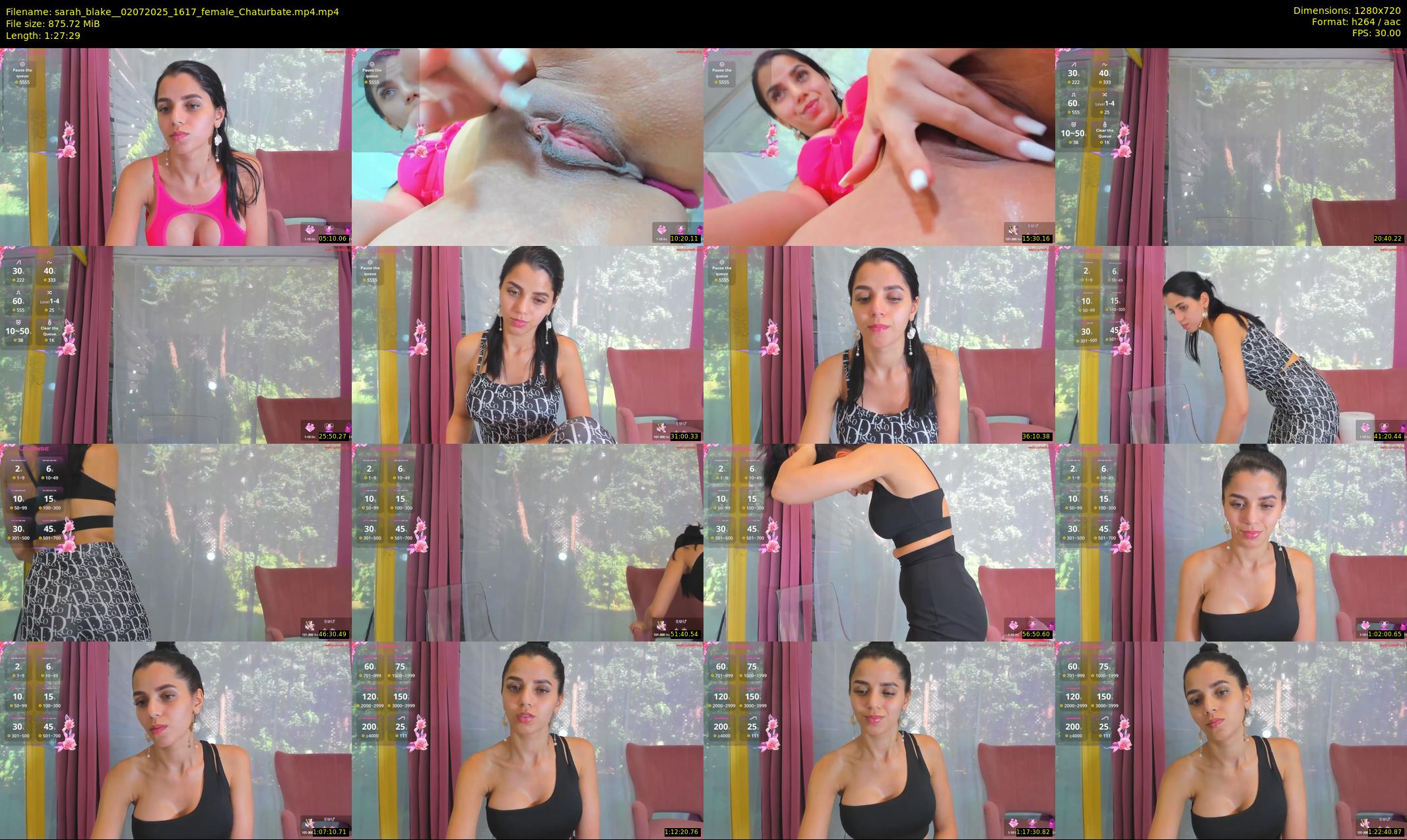 sarah_blake_ — 88 minute Chaturbate female cam show recording, 720p, Jul 2, 2025