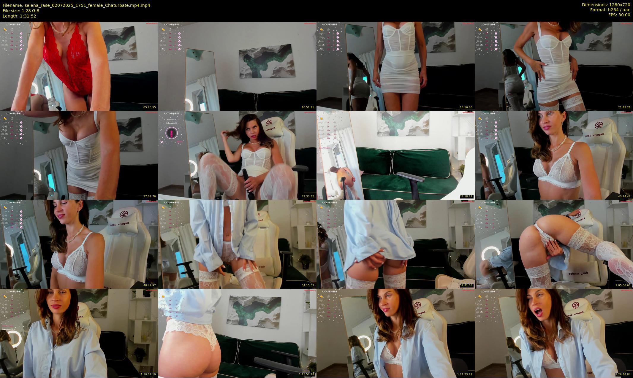 selena_rase — 92 minute Chaturbate female cam show recording, 720p, Jul 2, 2025