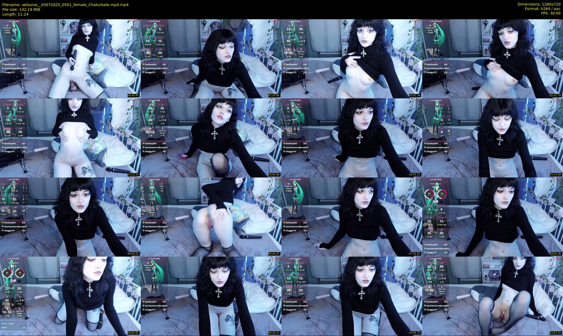 setsunai_ — 12 minute Chaturbate female cam show recording, 720p, Jul 3, 2025