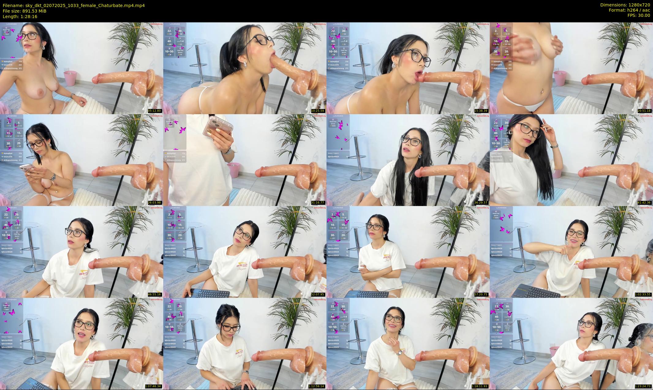 sky_dkt — 89 minute Chaturbate female cam show recording, 720p, Jul 2, 2025