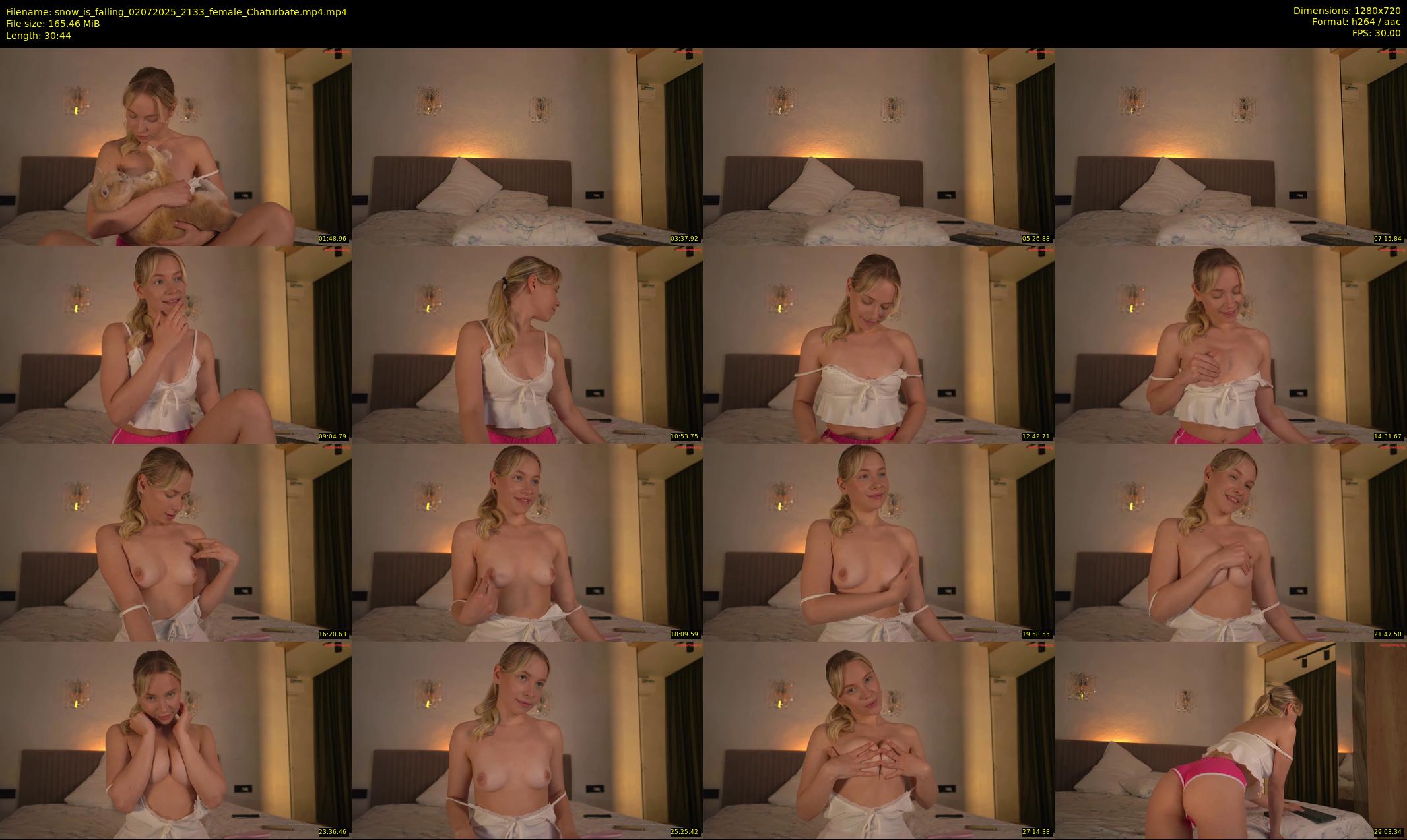 snow_is_falling — 31 minute Chaturbate female cam show recording, 720p, Jul 2, 2025