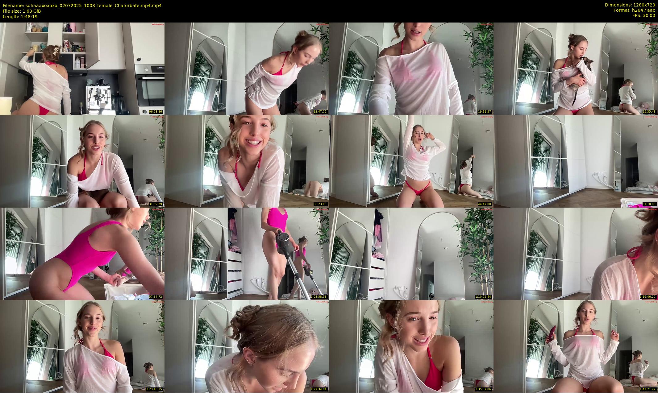 sofiaaaxoxoxo — 109 minute Chaturbate female cam show recording, 720p, Jul 2, 2025