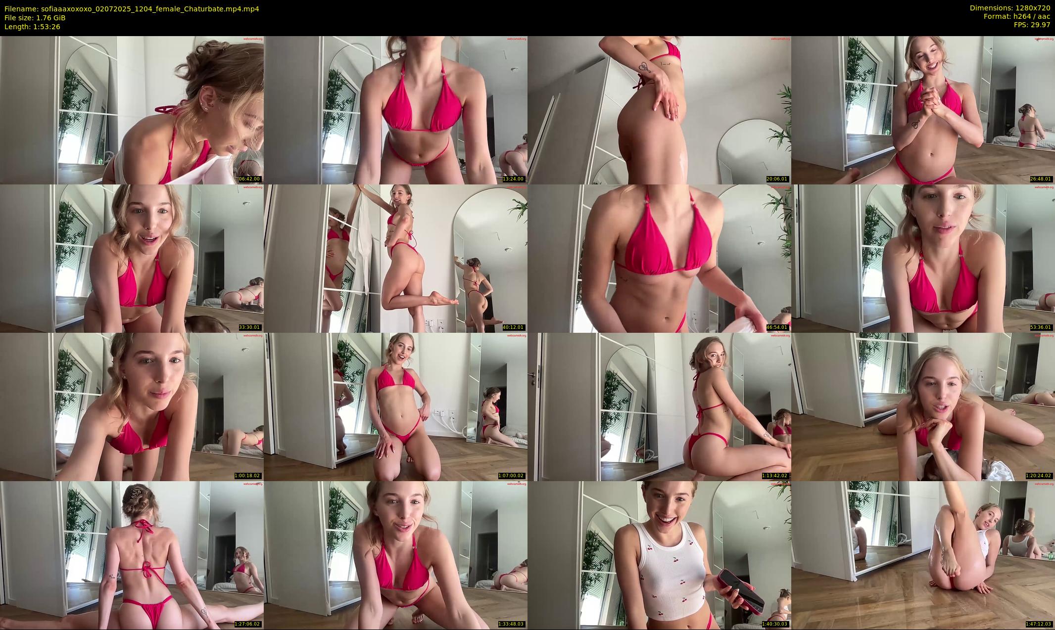 sofiaaaxoxoxo — 114 minute Chaturbate female cam show recording, 720p, Jul 2, 2025