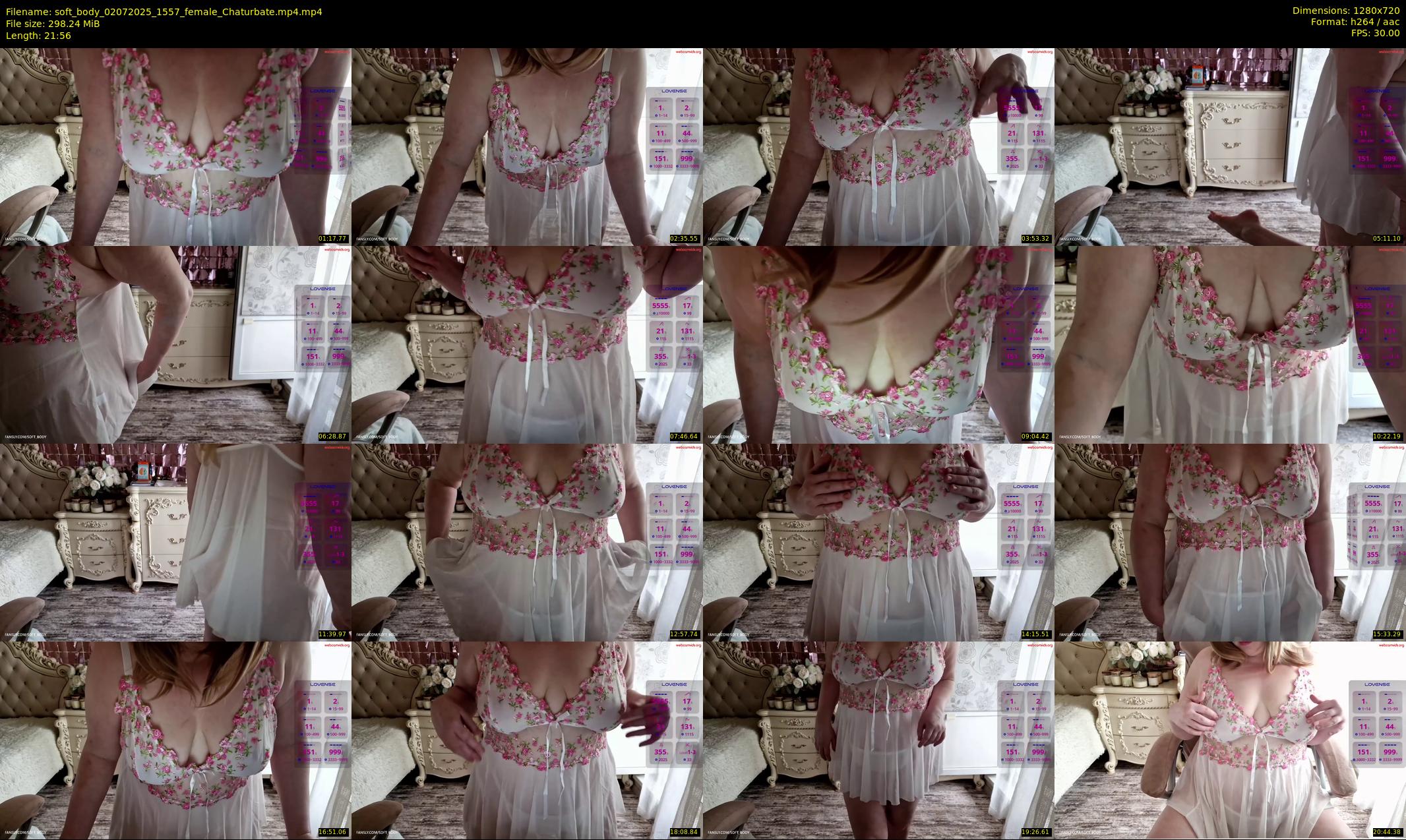 soft_body — 22 minute Chaturbate female cam show recording, 720p, Jul 2, 2025