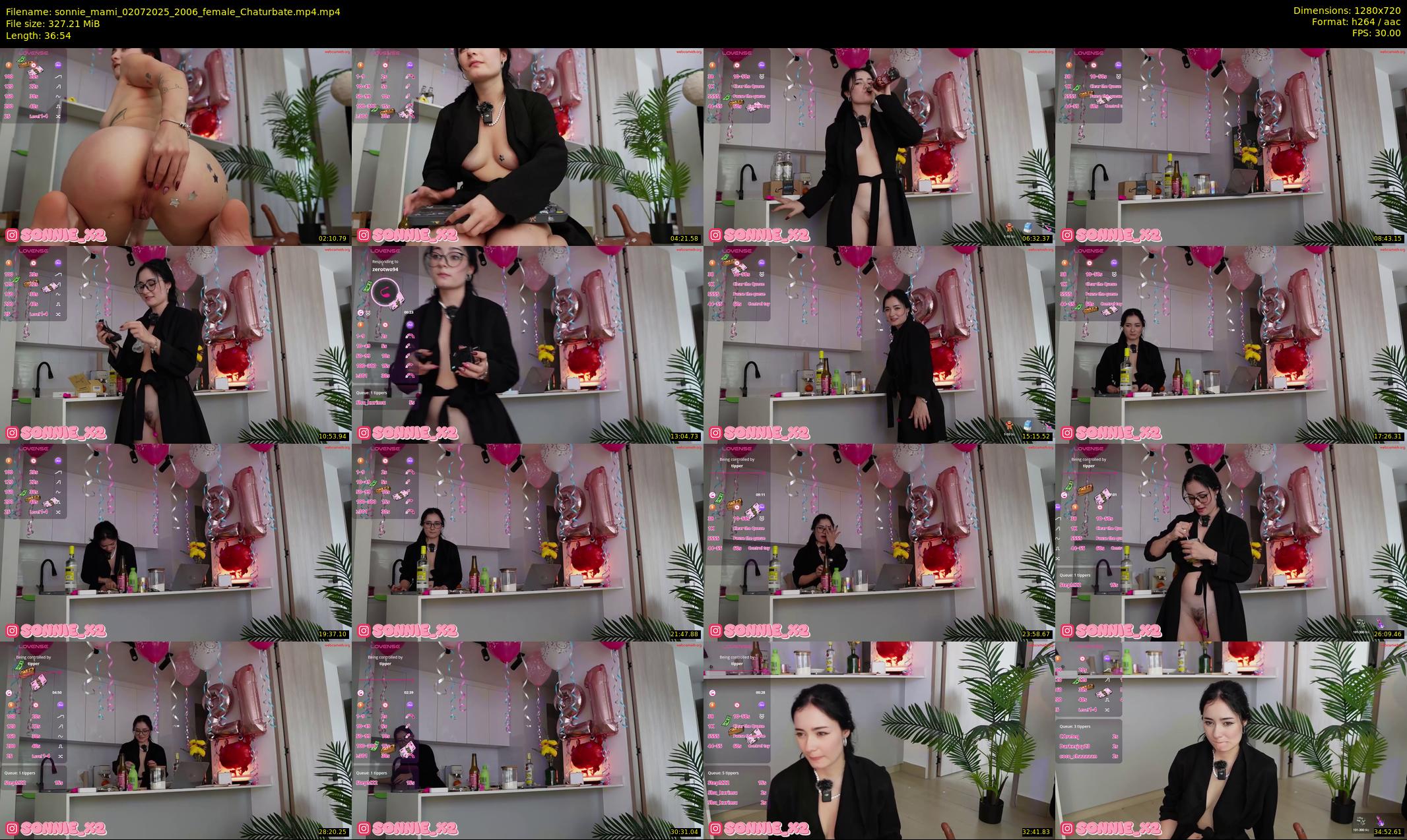 sonnie_mami — 37 minute Chaturbate female cam show recording, 720p, Jul 2, 2025