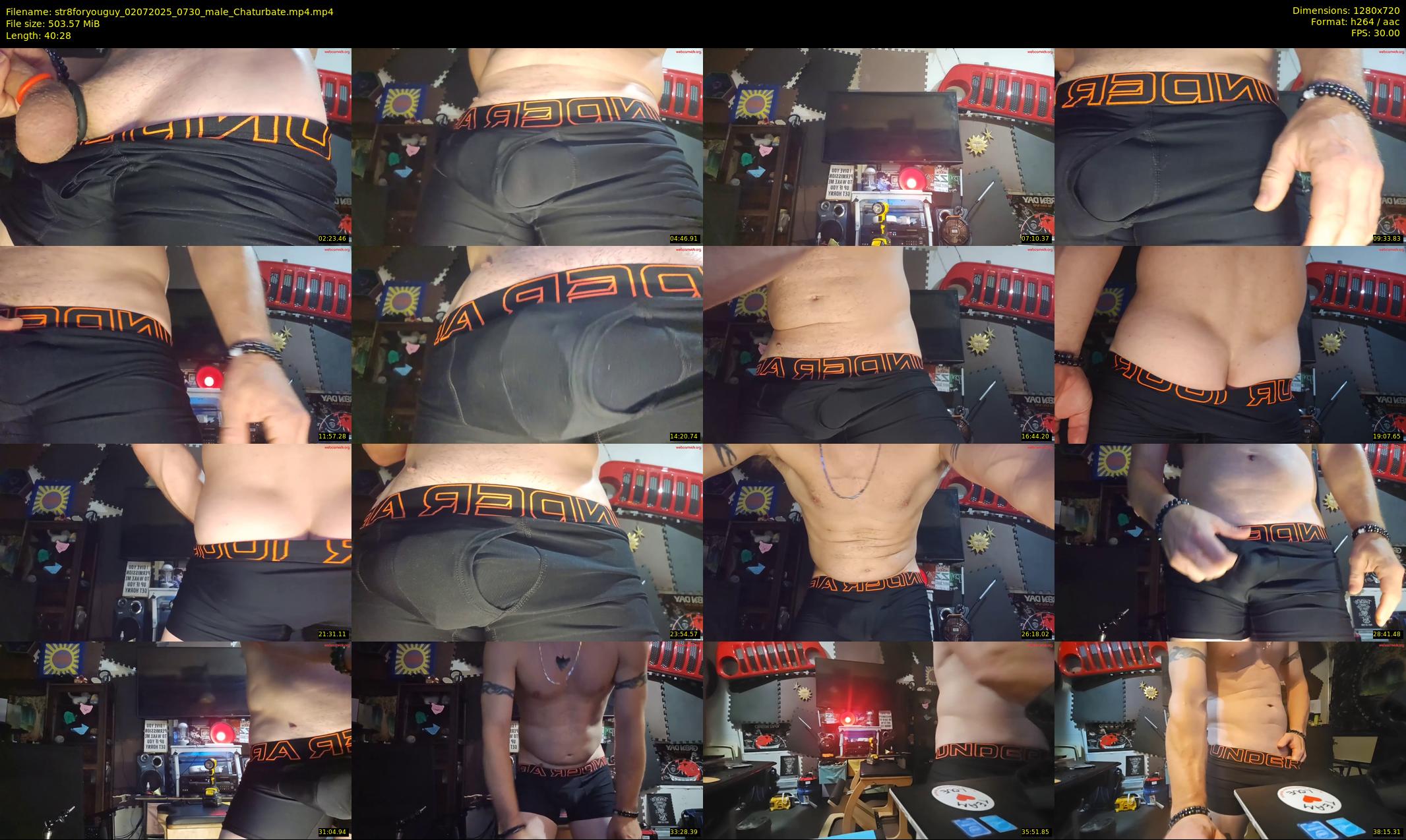 str8foryouguy — 41 minute Chaturbate male cam show recording, 720p, Jul 2, 2025