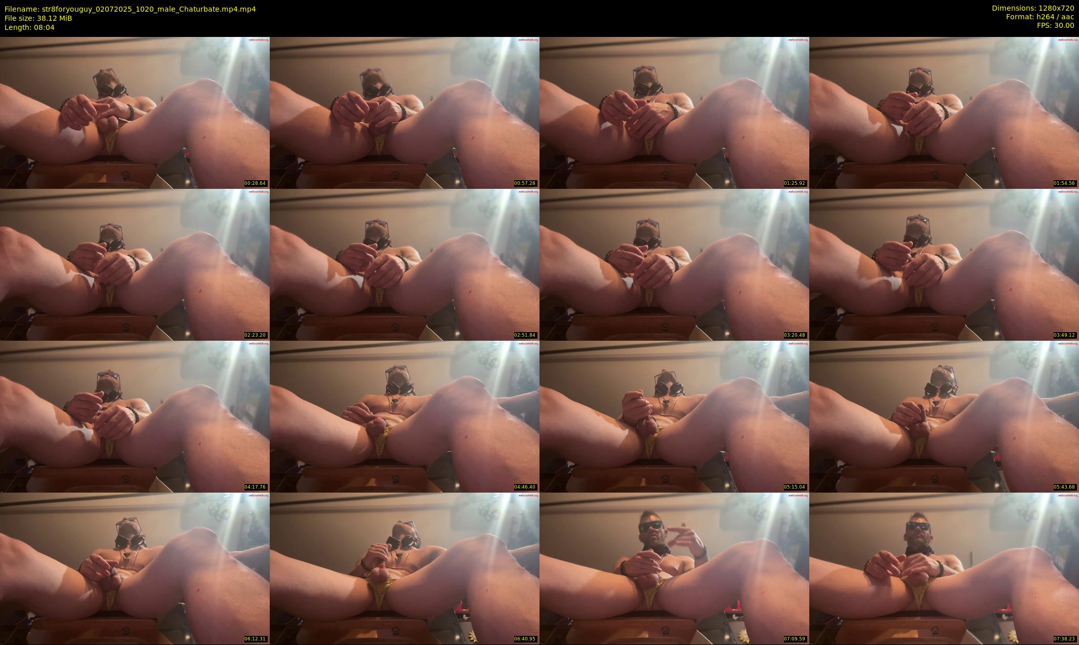 str8foryouguy — 9 minute Chaturbate male cam show recording, 720p, Jul 2, 2025