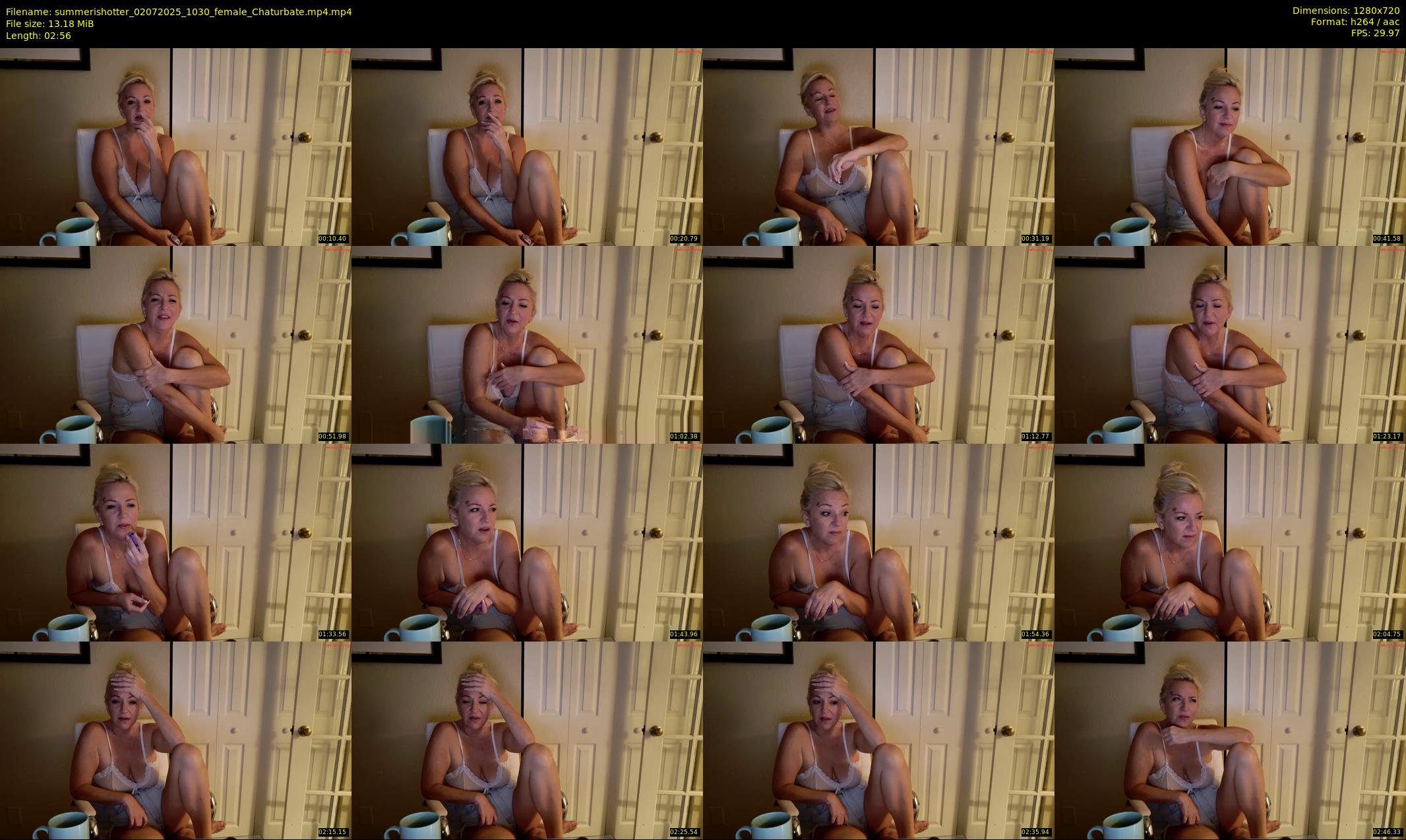 summerishotter — 3 minute Chaturbate female cam show recording, 720p, Jul 2, 2025