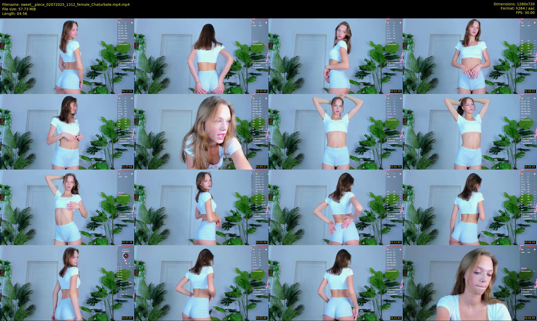 sweet__piece — 5 minute Chaturbate female cam show recording, 720p, Jul 2, 2025
