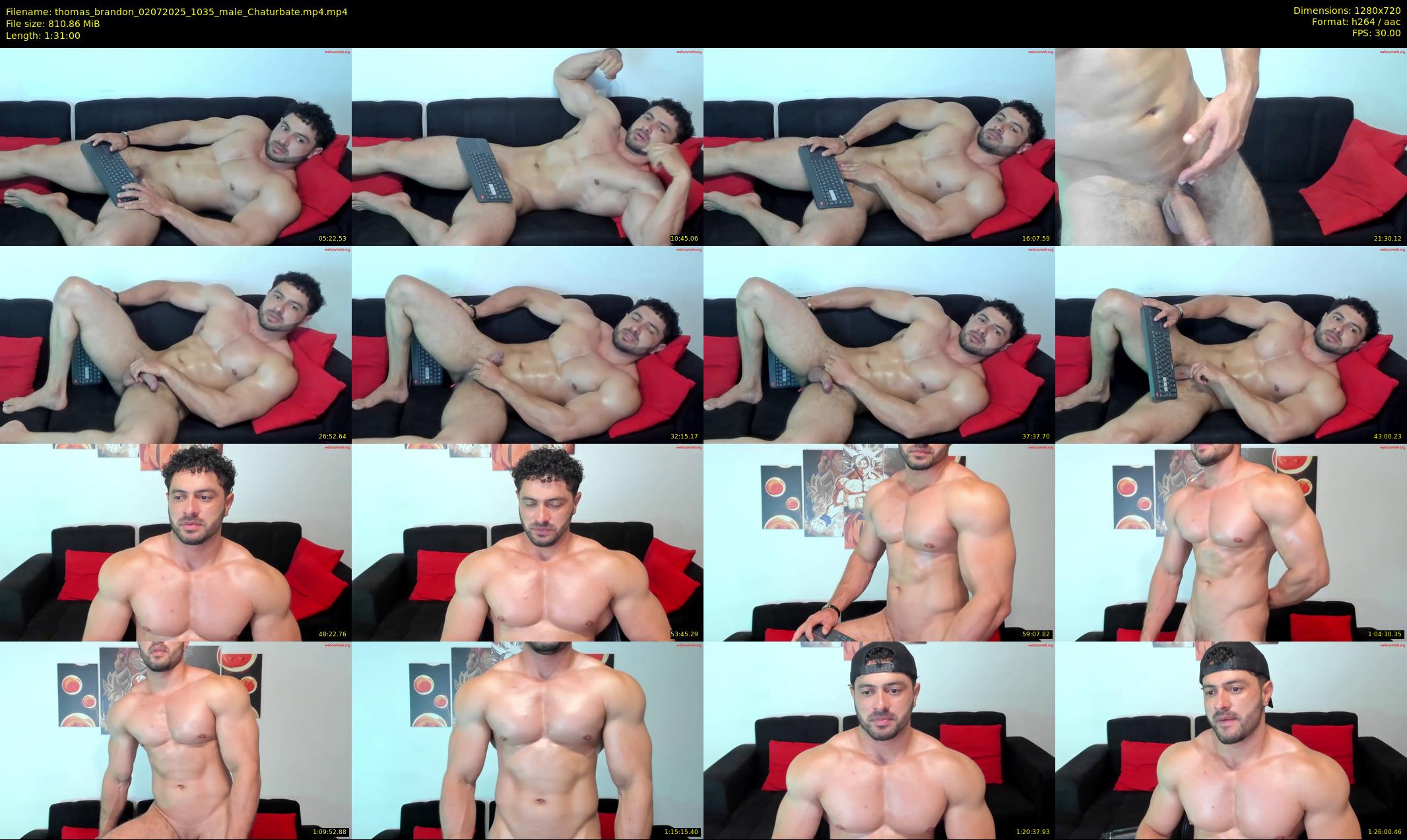 thomas_brandon — 91 minute Chaturbate male cam show recording, 720p, Jul 2, 2025