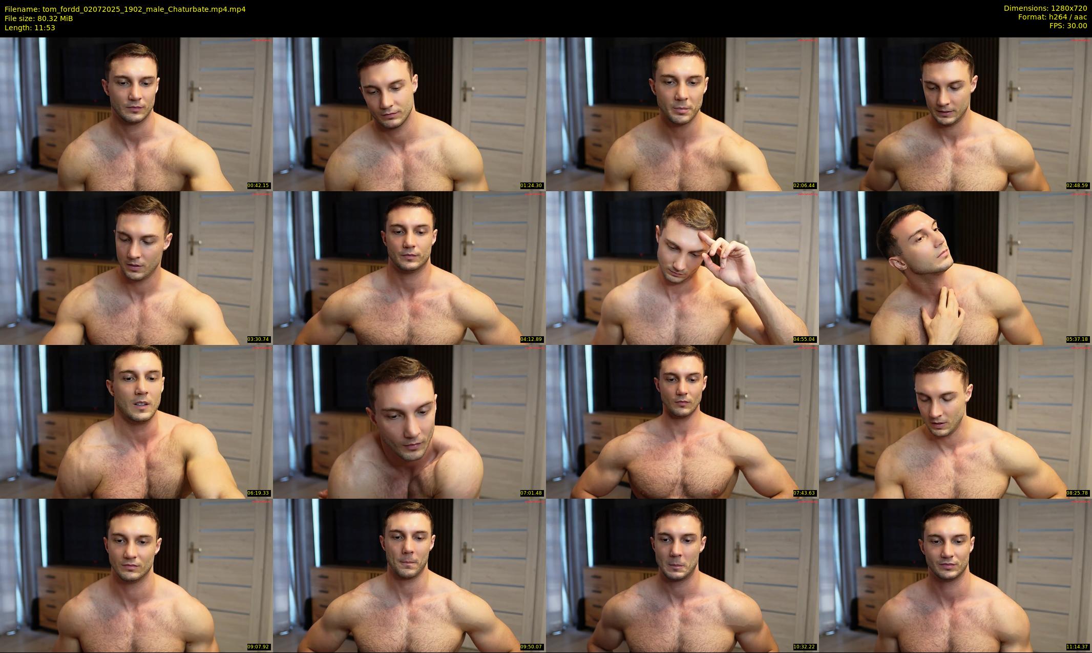 tom_fordd — 12 minute Chaturbate male cam show recording, 720p, Jul 2, 2025