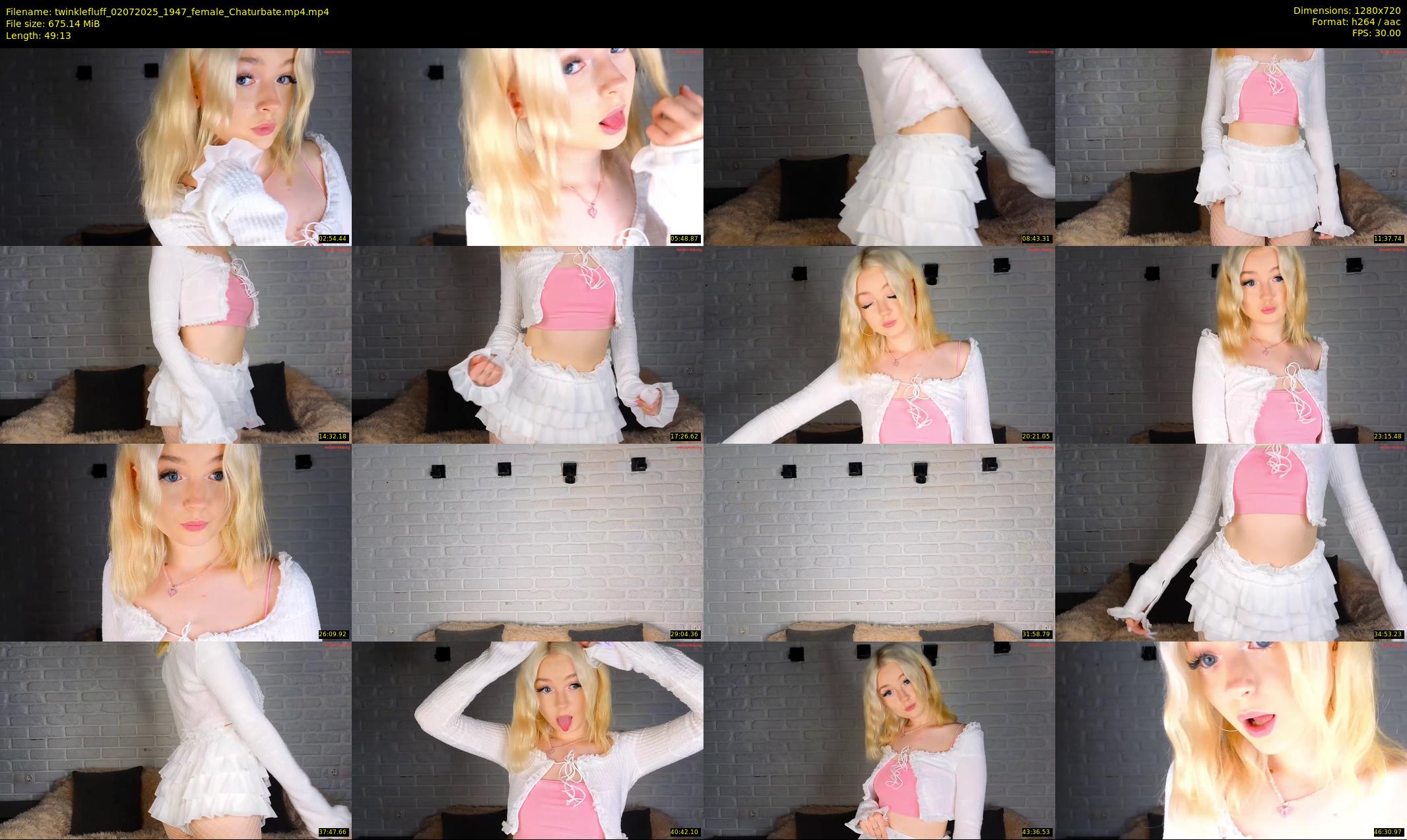 twinklefluff — 50 minute Chaturbate female cam show recording, 720p, Jul 2, 2025