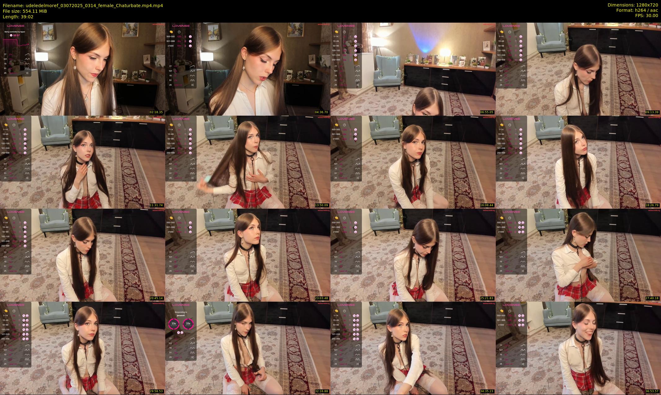udeledelmoref — 40 minute Chaturbate female cam show recording, 720p, Jul 3, 2025