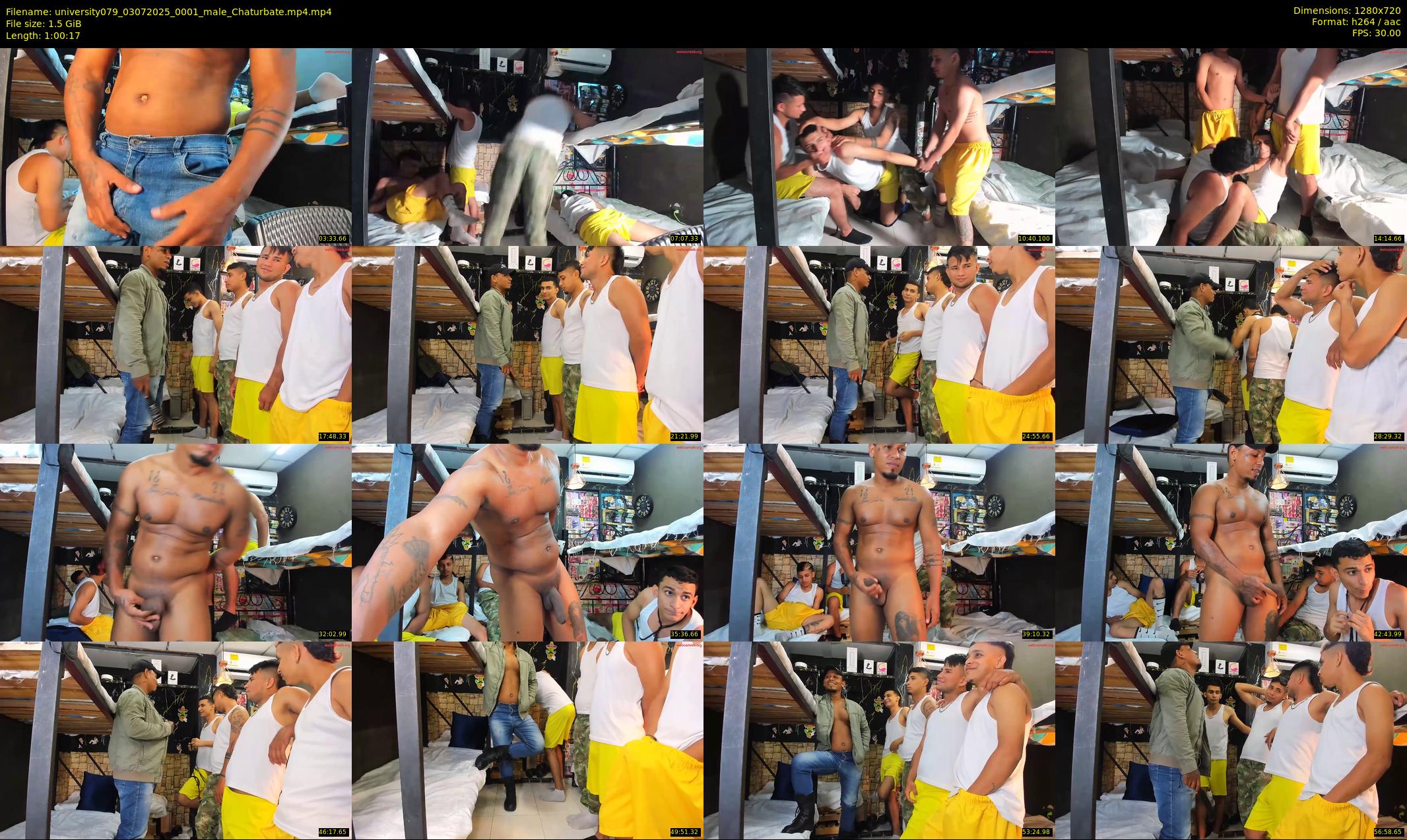 university079 — 61 minute Chaturbate male cam show recording, 720p, Jul 3, 2025