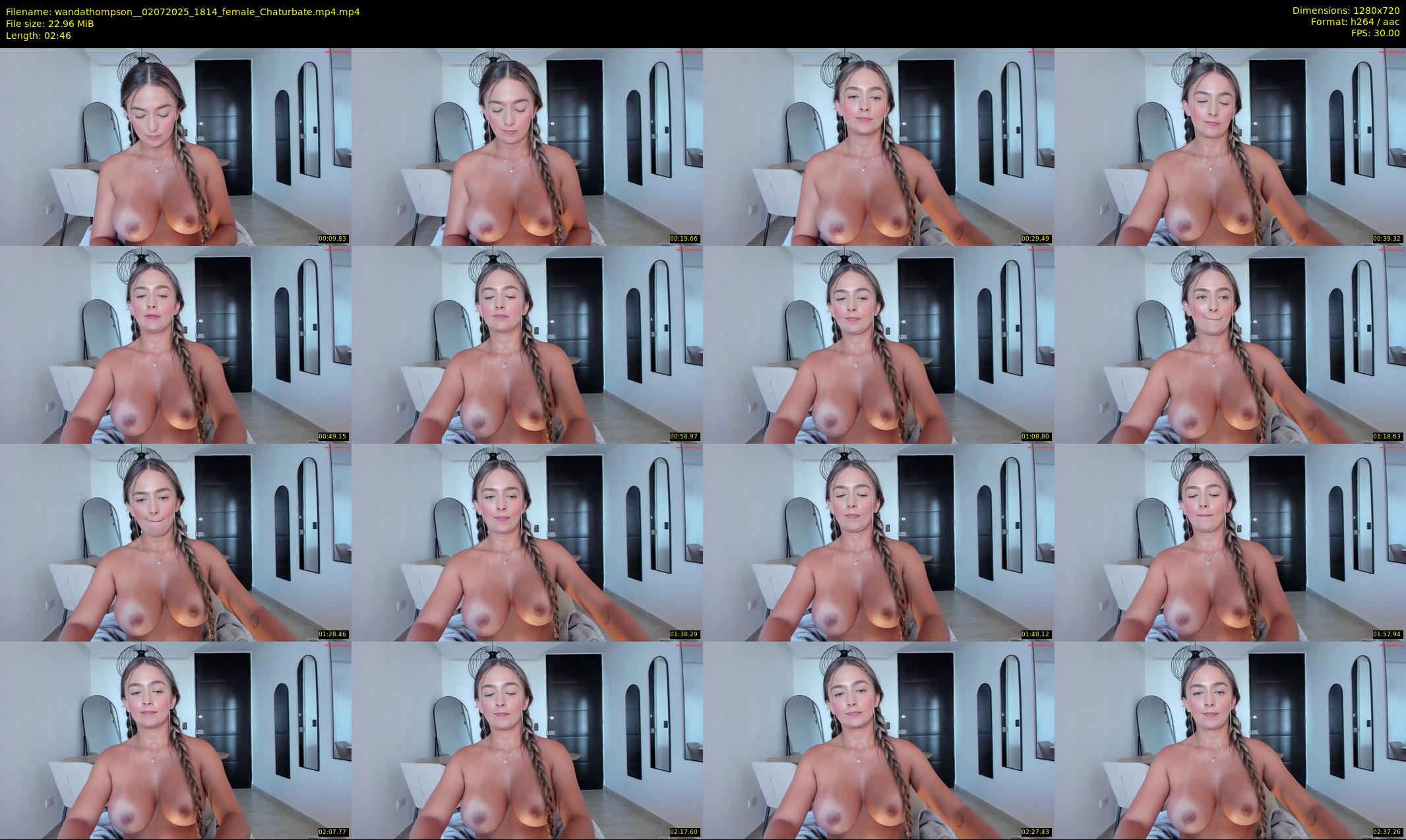 wandathompson_ — 3 minute Chaturbate female cam show recording, 720p, Jul 2, 2025