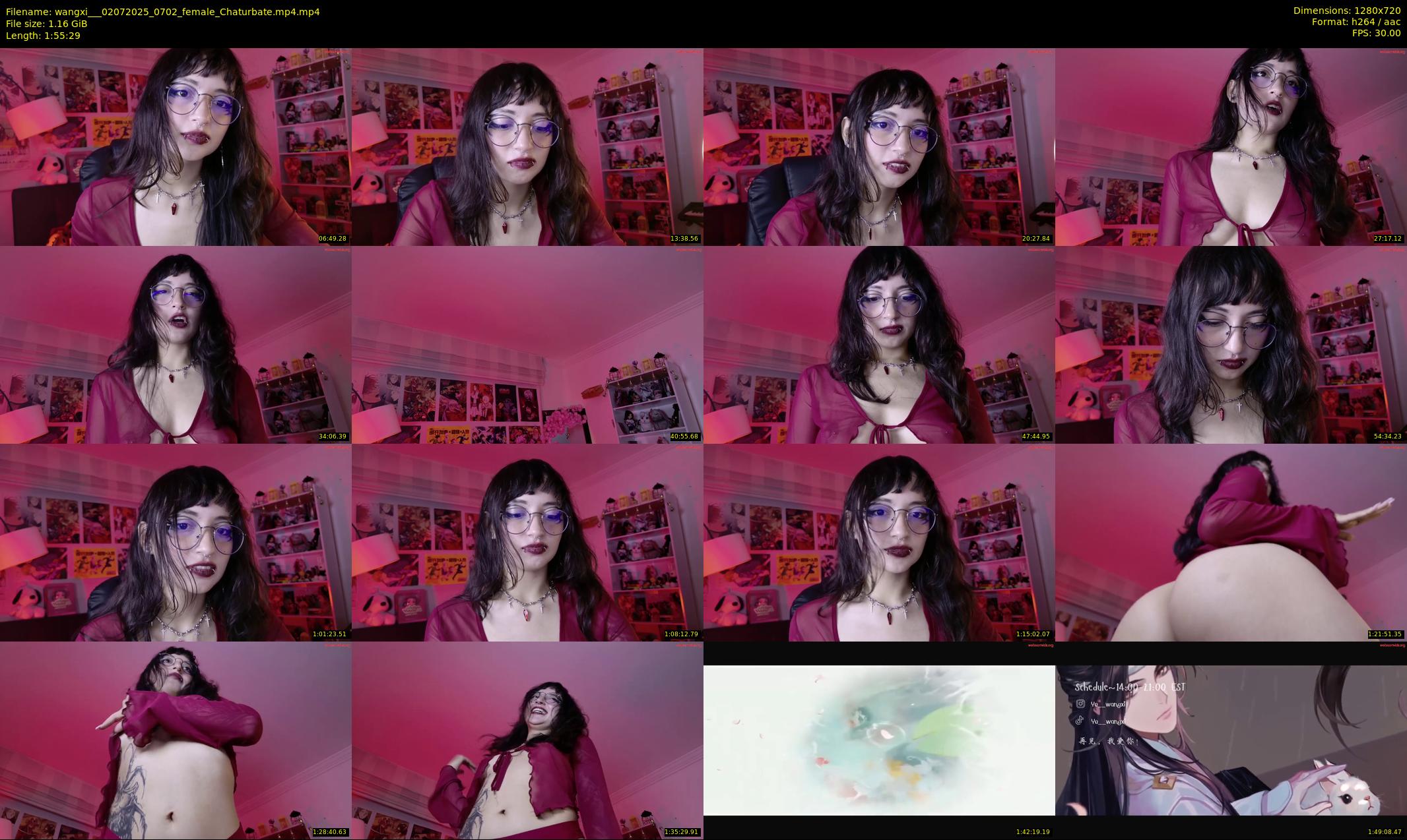 wangxi__ — 116 minute Chaturbate female cam show recording, 720p, Jul 2, 2025