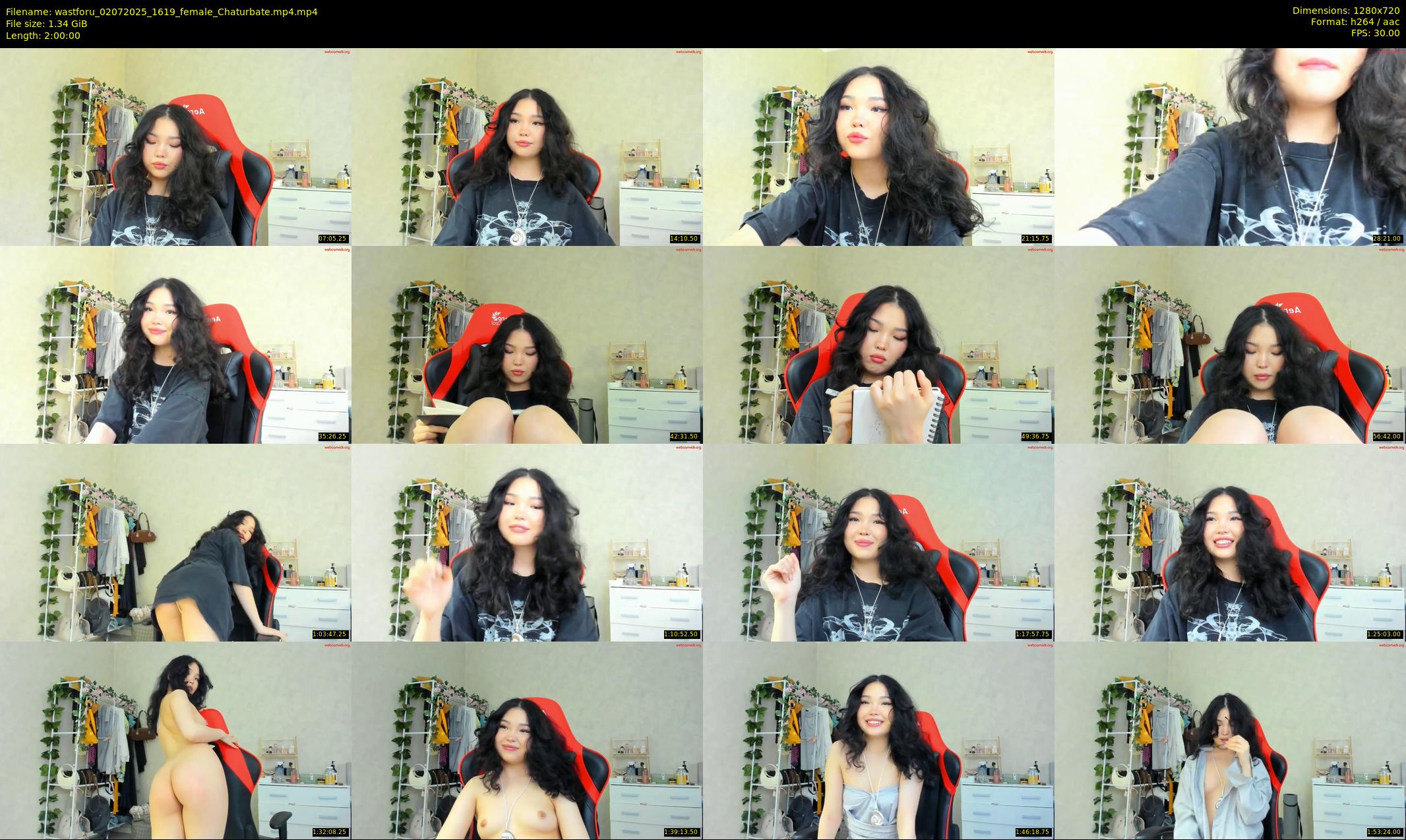 wastforu — 120 minute Chaturbate female cam show recording, 720p, Jul 2, 2025