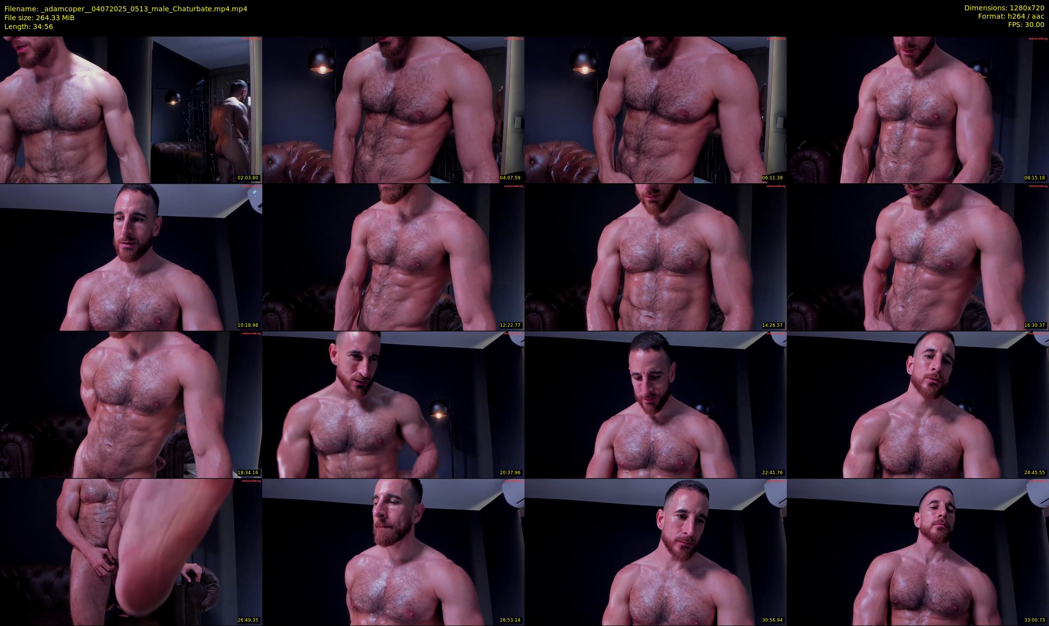 _adamcoper_ — 35 minute Chaturbate male cam show recording, 720p, Jul 4, 2025