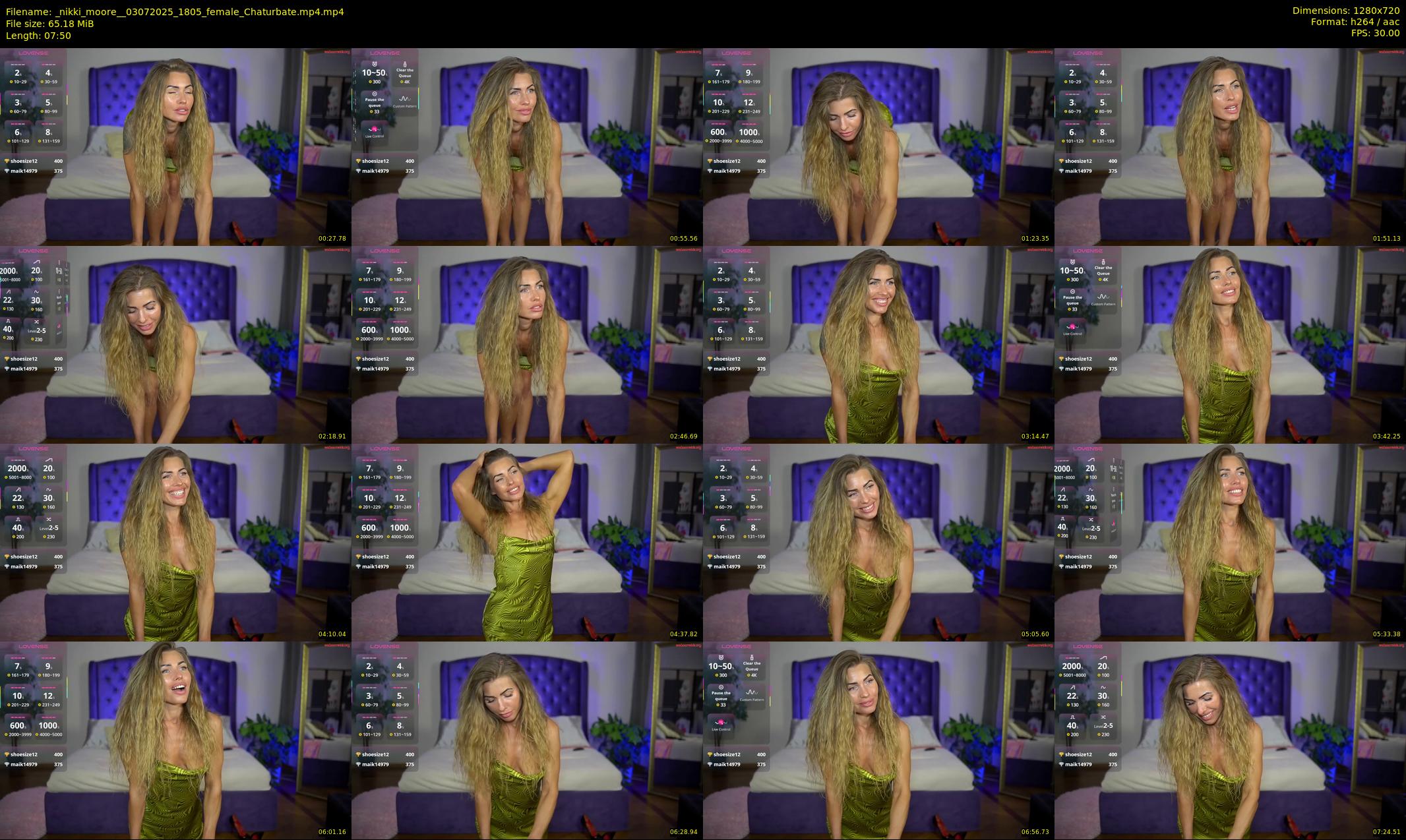 _nikki_moore_ — 8 minute Chaturbate female cam show recording, 720p, Jul 3, 2025