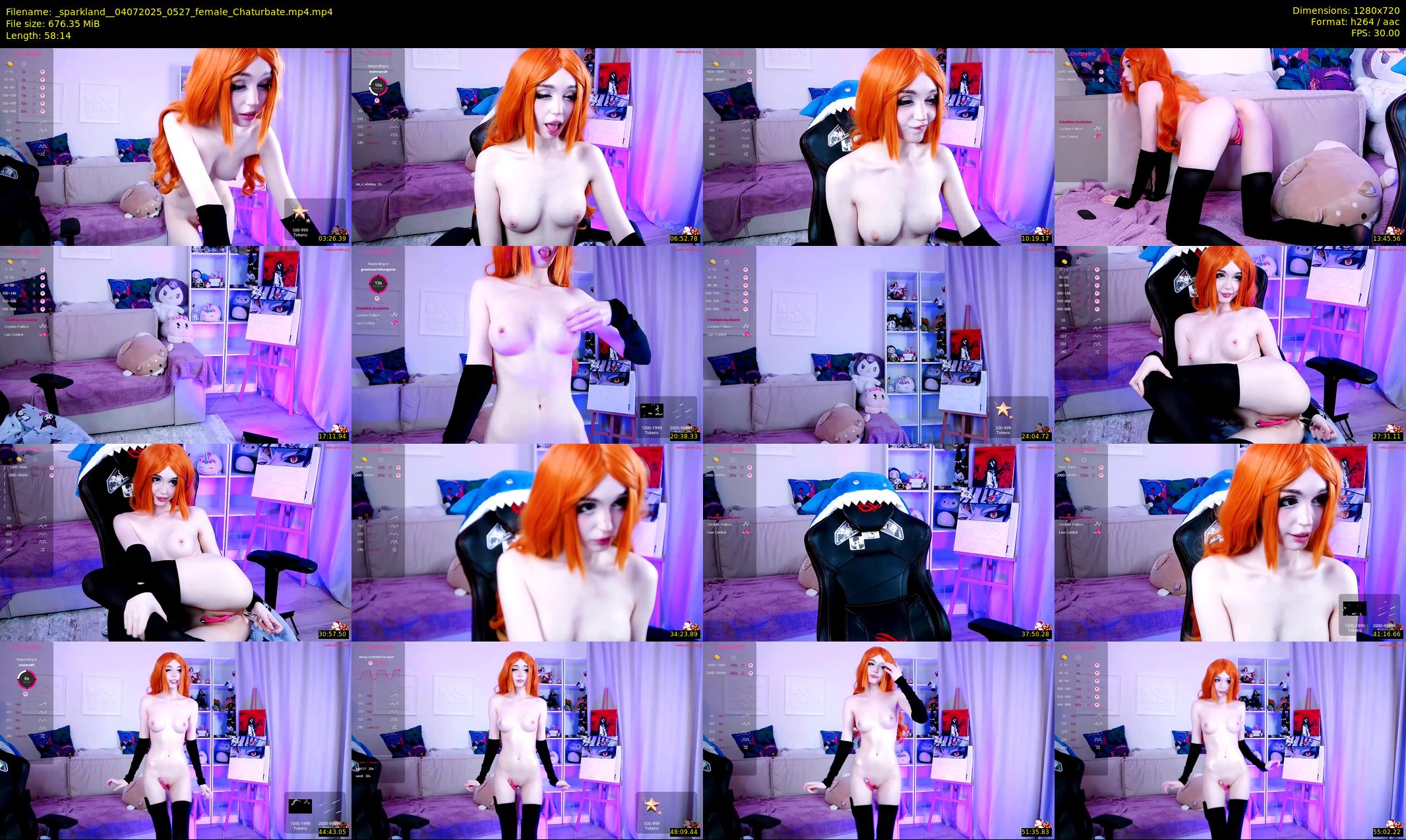 _sparkland_ — 59 minute Chaturbate female cam show recording, 720p, Jul 4, 2025