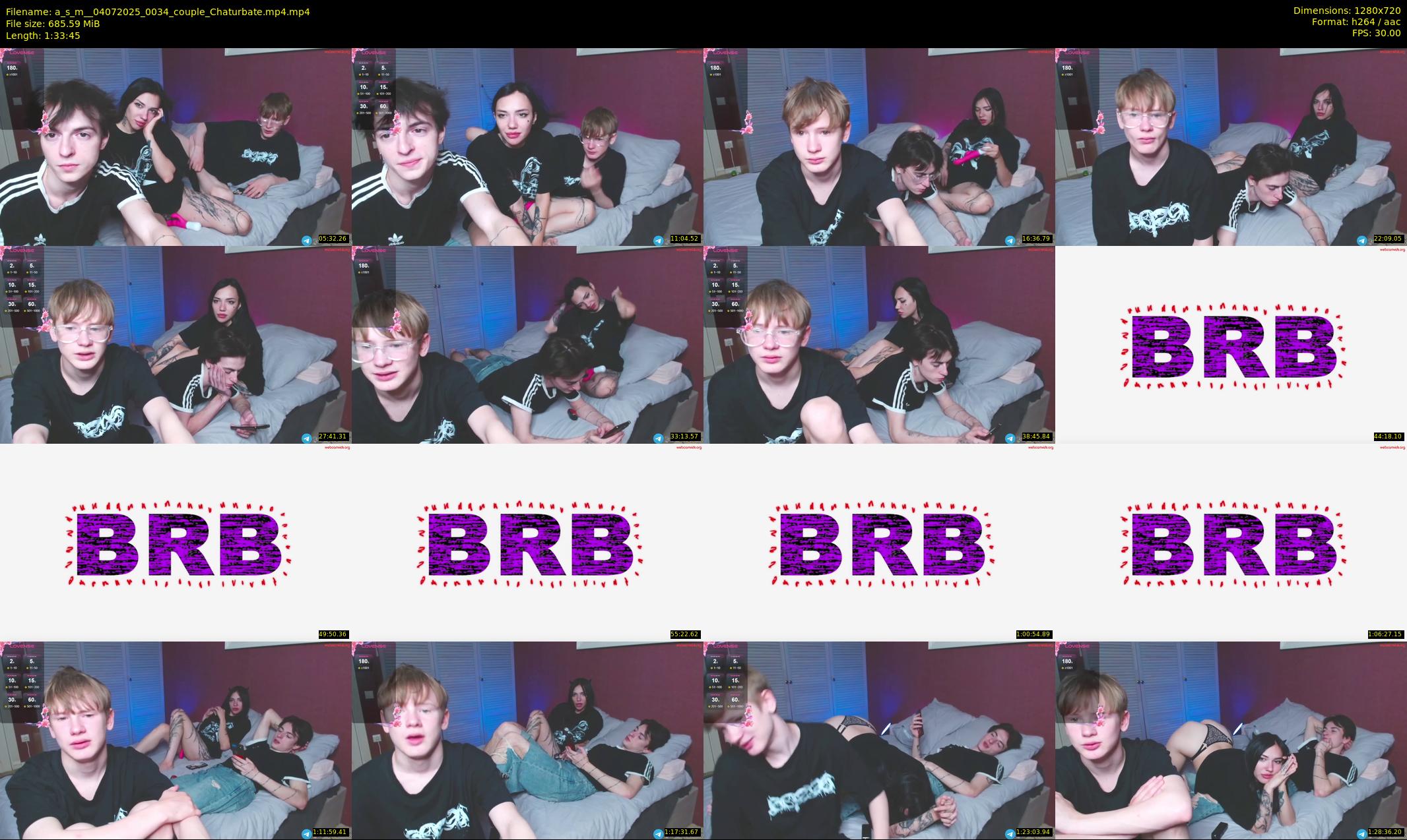 a_s_m_ — 94 minute Chaturbate couple cam show recording, 720p, Jul 4, 2025