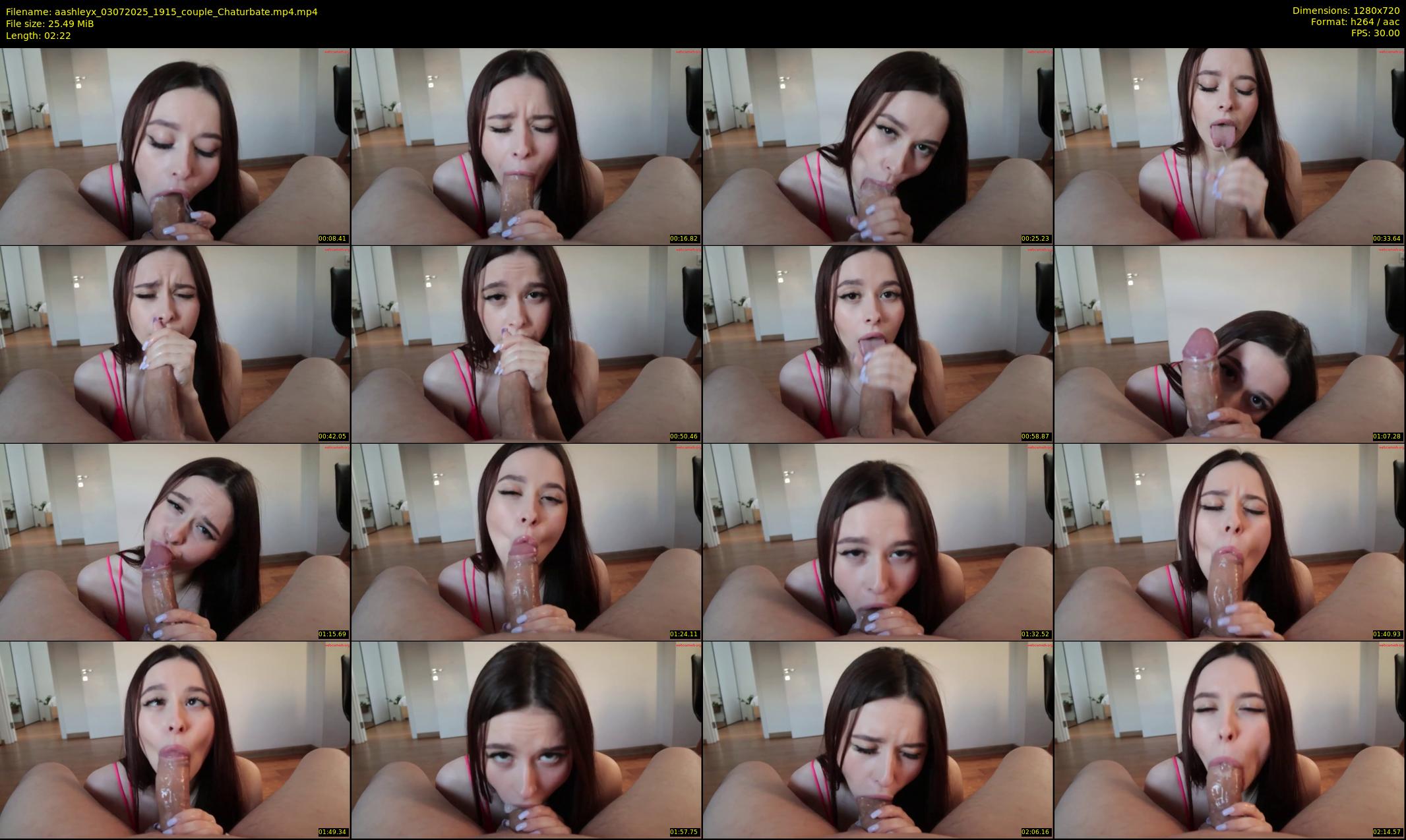 aashleyx — 3 minute Chaturbate couple cam show recording, 720p, Jul 3, 2025