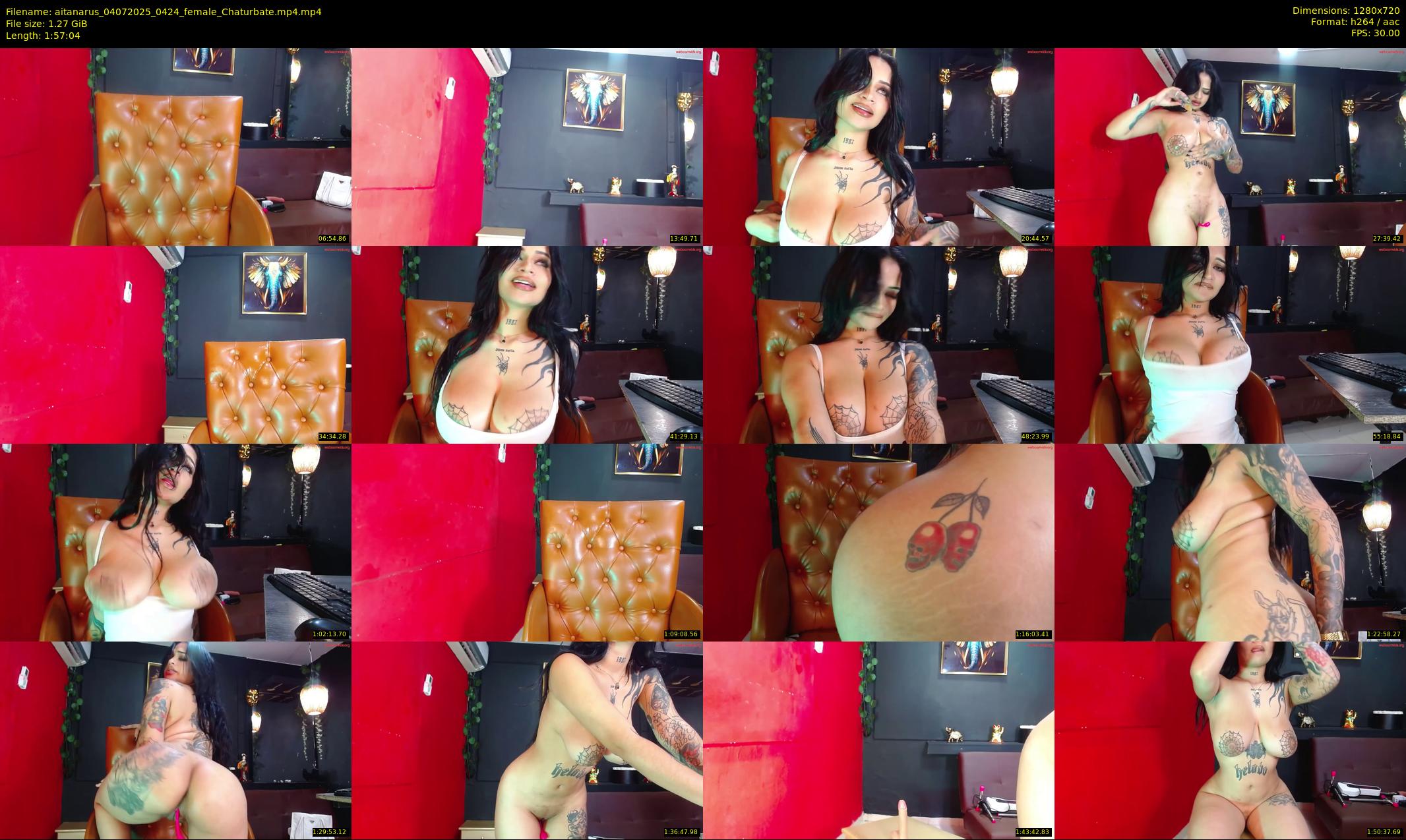 aitanarus — 118 minute Chaturbate female cam show recording, 720p, Jul 4, 2025
