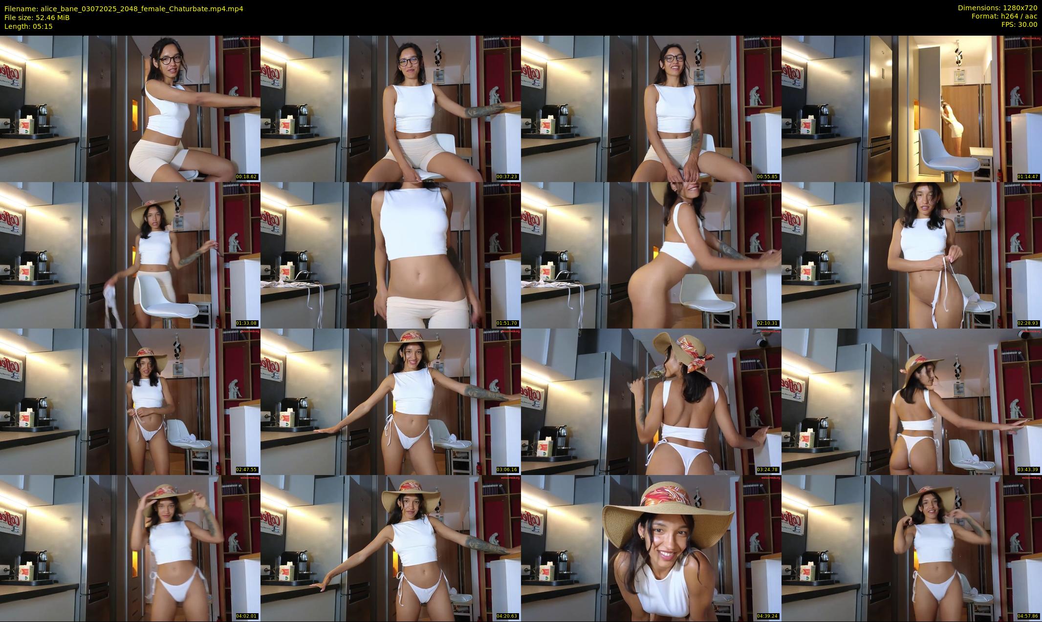 alice_bane — 6 minute Chaturbate female cam show recording, 720p, Jul 3, 2025